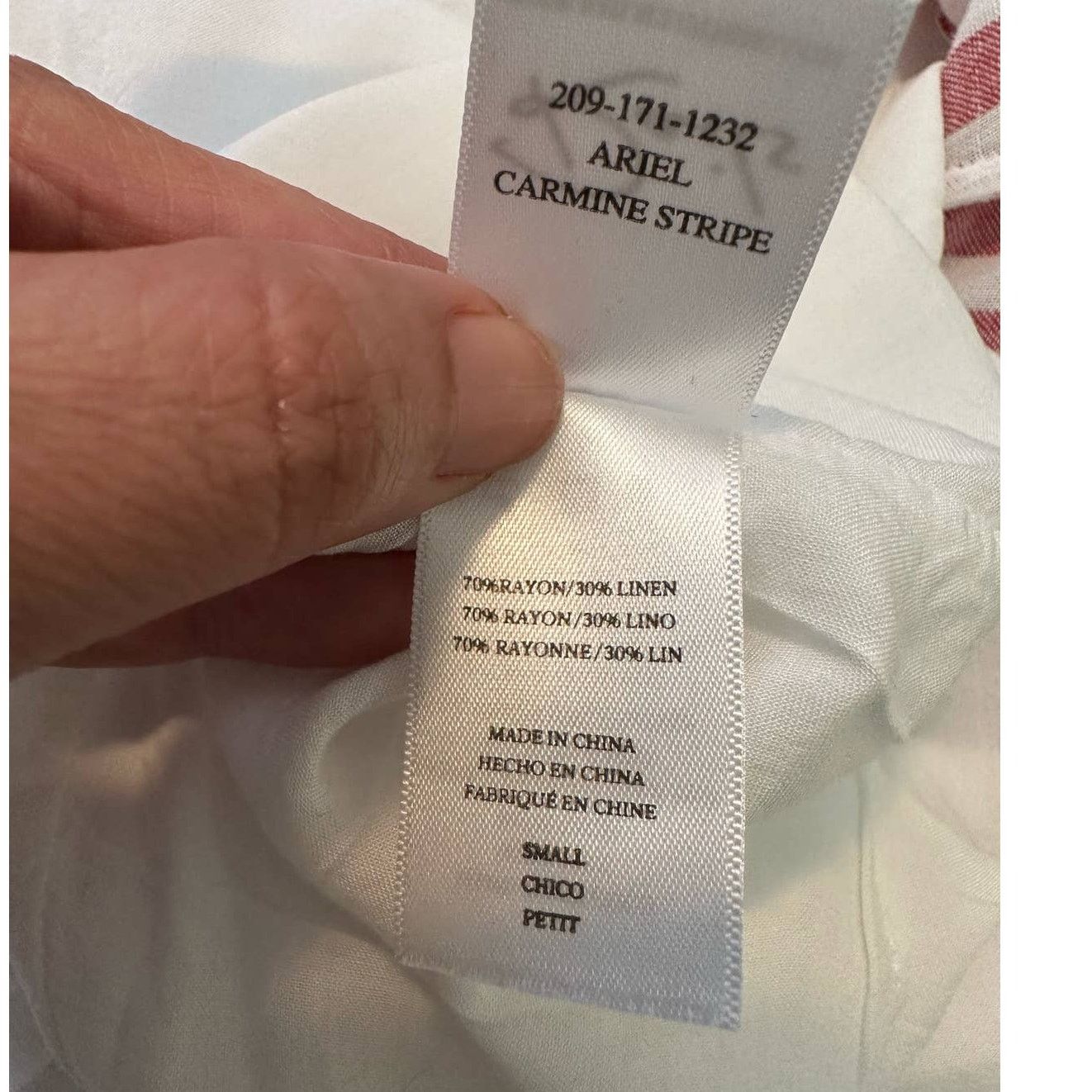 Rails Rails pink white pin stripes ruffle detail midi dress Small Size S / US 4 / IT 40 - 6 Thumbnail