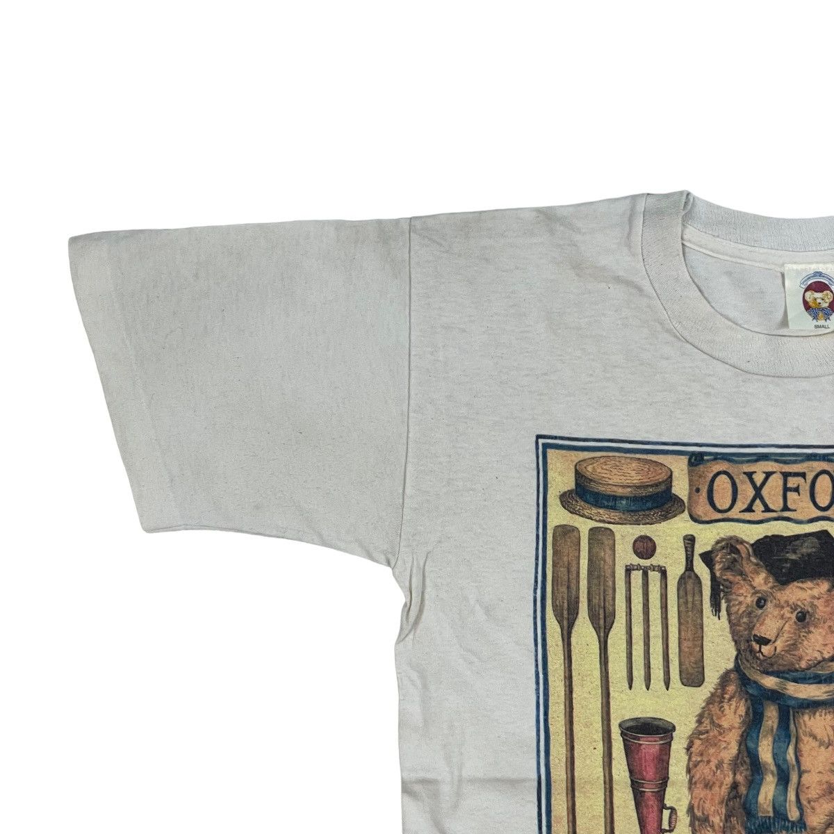 Oxxford Clothes 🔥LAST PRICE🔥 VTG Oxford The English Teddy Bear Company Tee Size US S / EU 44-46 / 1 - 2 Thumbnail