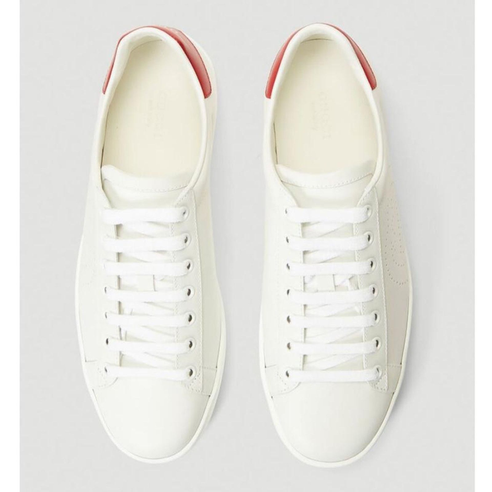 Gucci Ace sneakers with interlocking G logo perforated Size US 6.5 / IT 36.5 - 4 Thumbnail