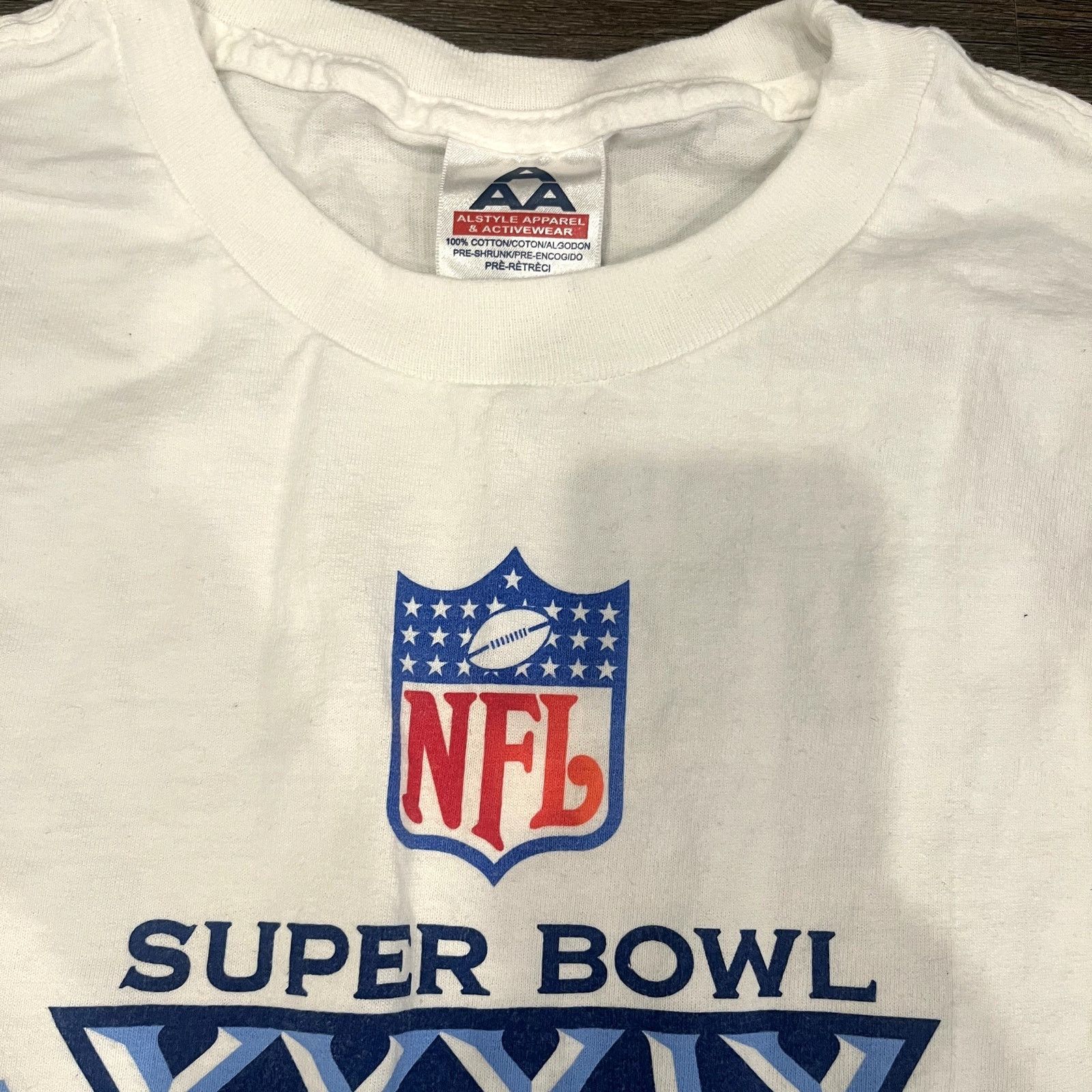 Nike Vintage 2005 NFL Super Bowl XXXIX Tee Size US L / EU 52-54 / 3 - 2 Thumbnail