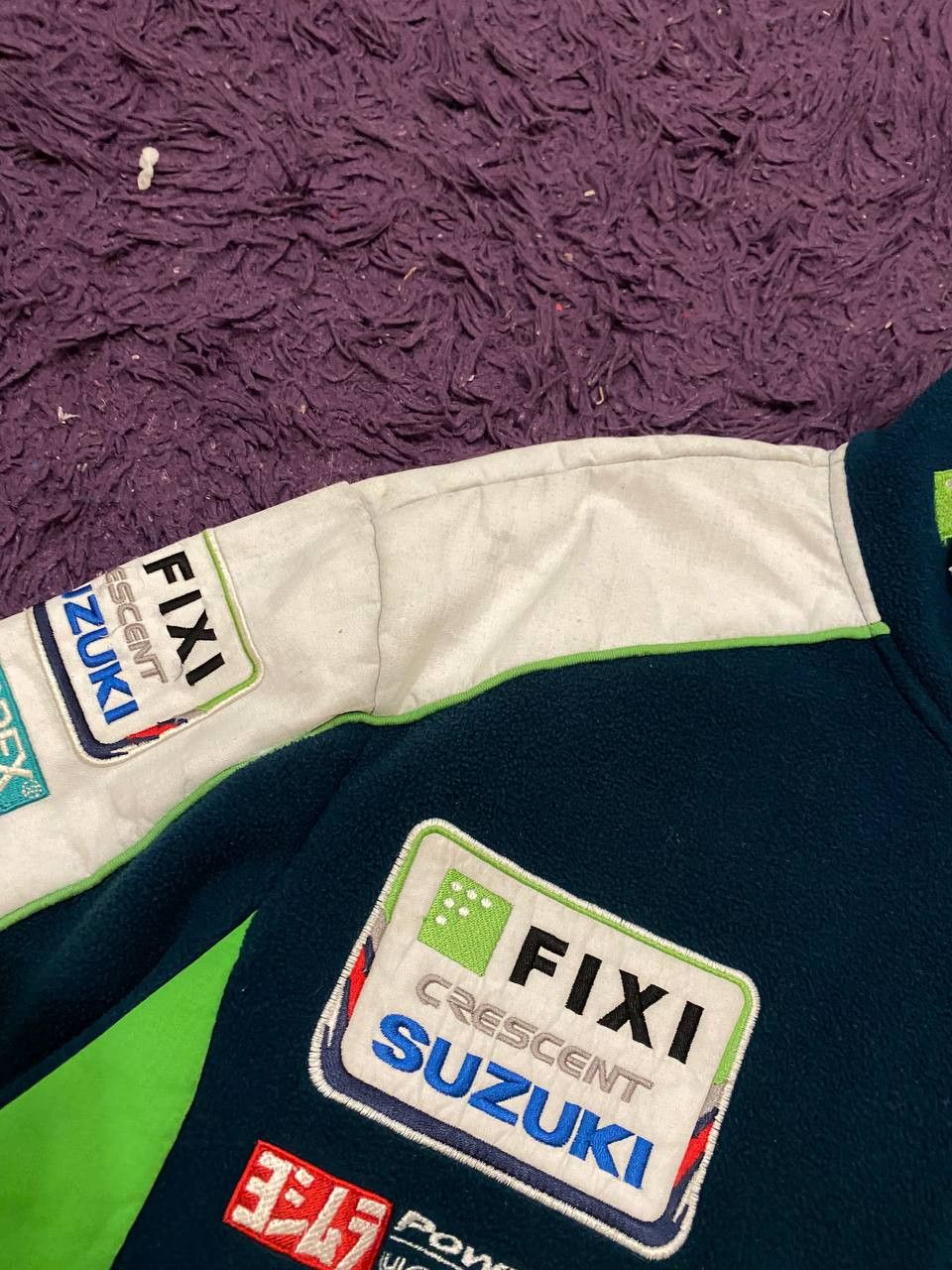 Vintage Y2K Sweatshirt SUZUKi Superbike team vintage motorex Size US XS / EU 42 / 0 - 16 Thumbnail