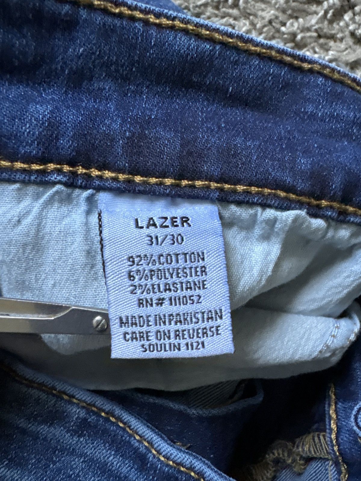 Other Lazer slim fit distressed jeans Size US 31 - 5 Thumbnail