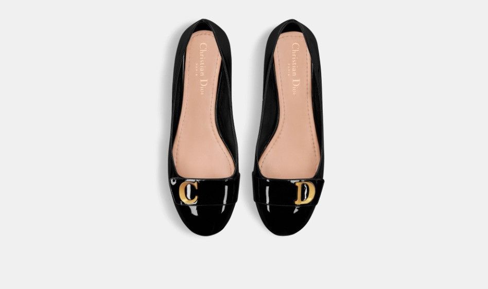 Dior o1w1db10924 Ballet Flats in Black Size US 10 / IT 40 - 3 Thumbnail