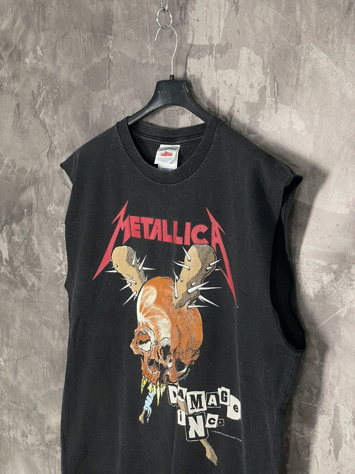 Japanese Brand × Metallica × Vintage Metallica 90s Damage Inc Vintage Band T-Shirt Size XXL Size US XXL / EU 58 / 5 - 7 Thumbnail