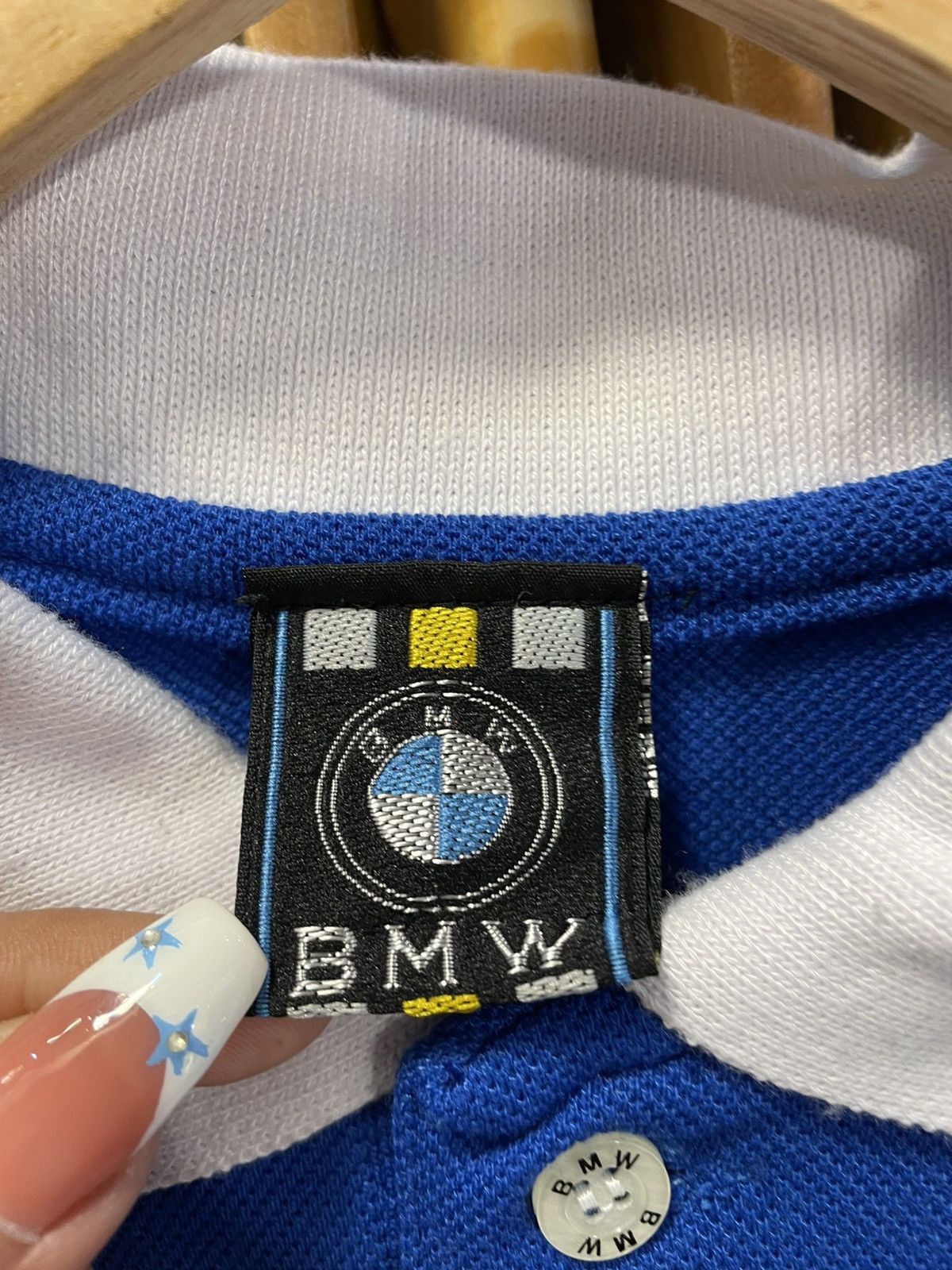 BMW Y2K F1 BMW Polo Shirt Size US XL / EU 56 / 4 - 4 Thumbnail