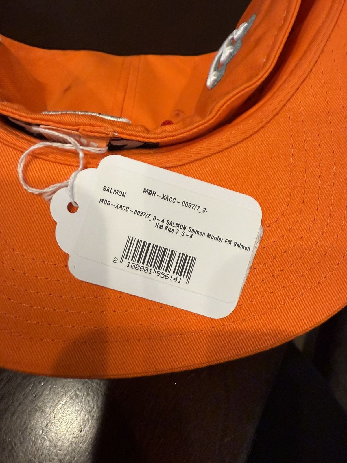 murd333r.fm murd333r.fm Orange Hat 7 3/4 Size ONE SIZE - 9 Thumbnail