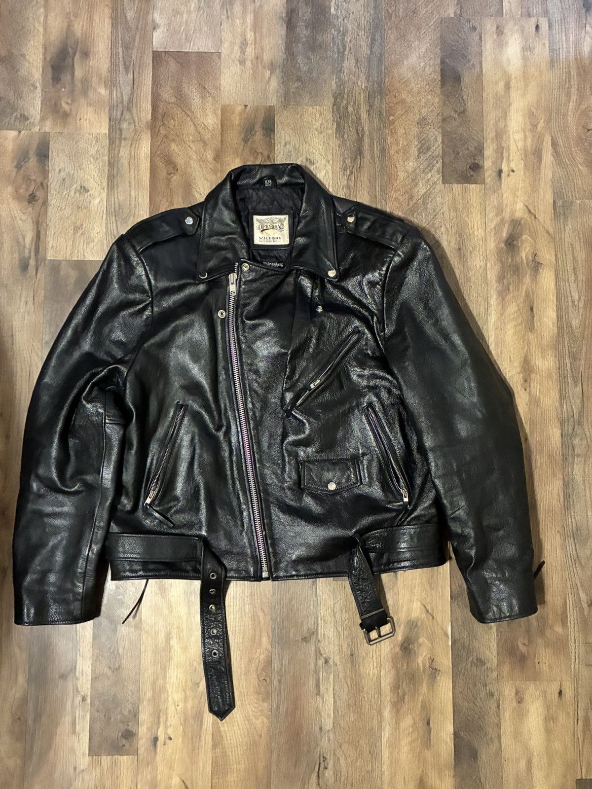 Wilsons Leather Wilson Leather x Open Road Biker Jacket