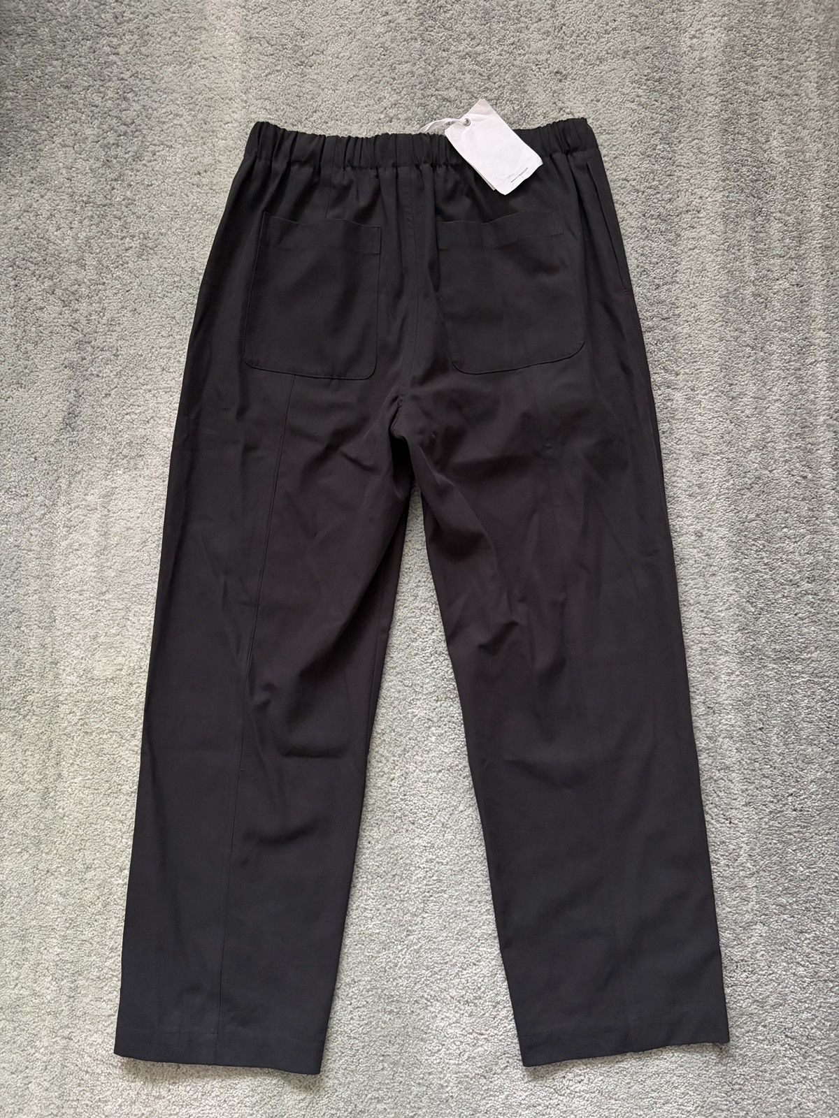 Ernie Paolo Ernie Paolo Nidom Gabardine Easy Pants Black Size US 30 / EU 46 - 7 Thumbnail