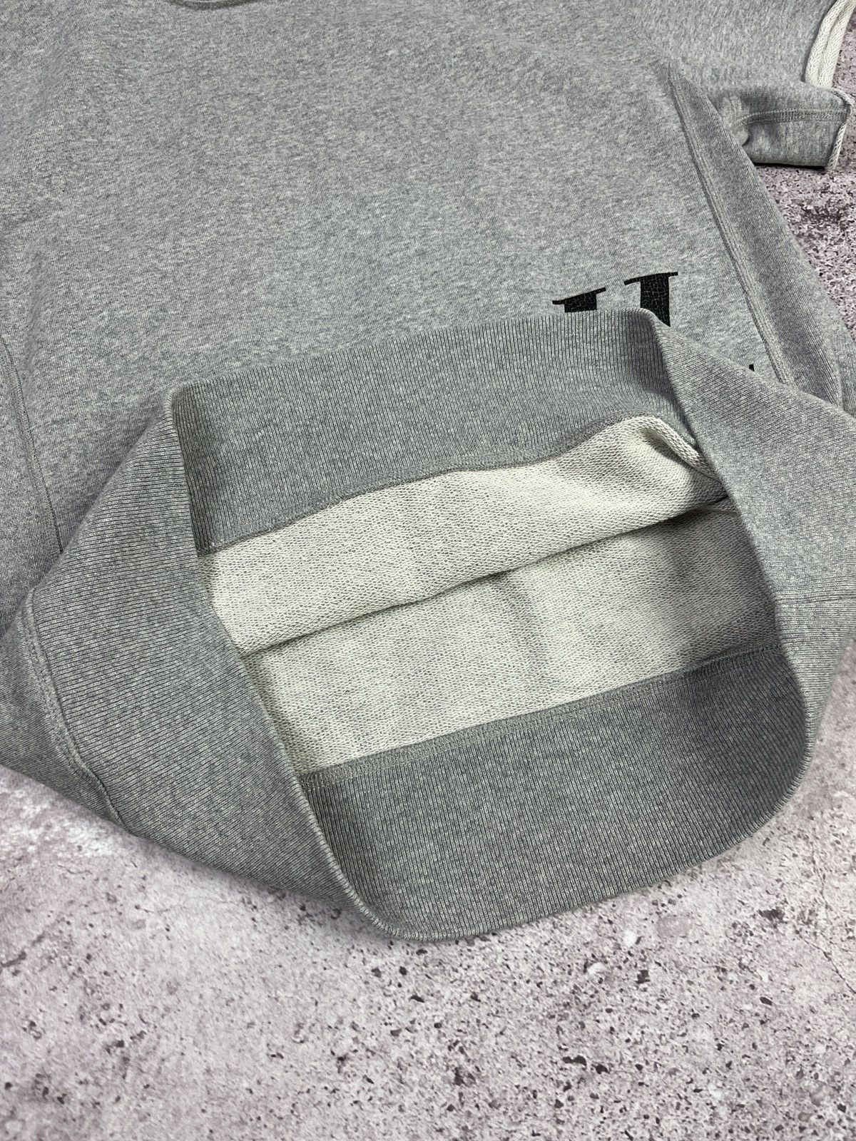 Helmut Lang HL Logo Grey Short Sleeve Sweatshirt Tee Minimalist Designer Size US S / EU 44-46 / 1 - 7 Thumbnail