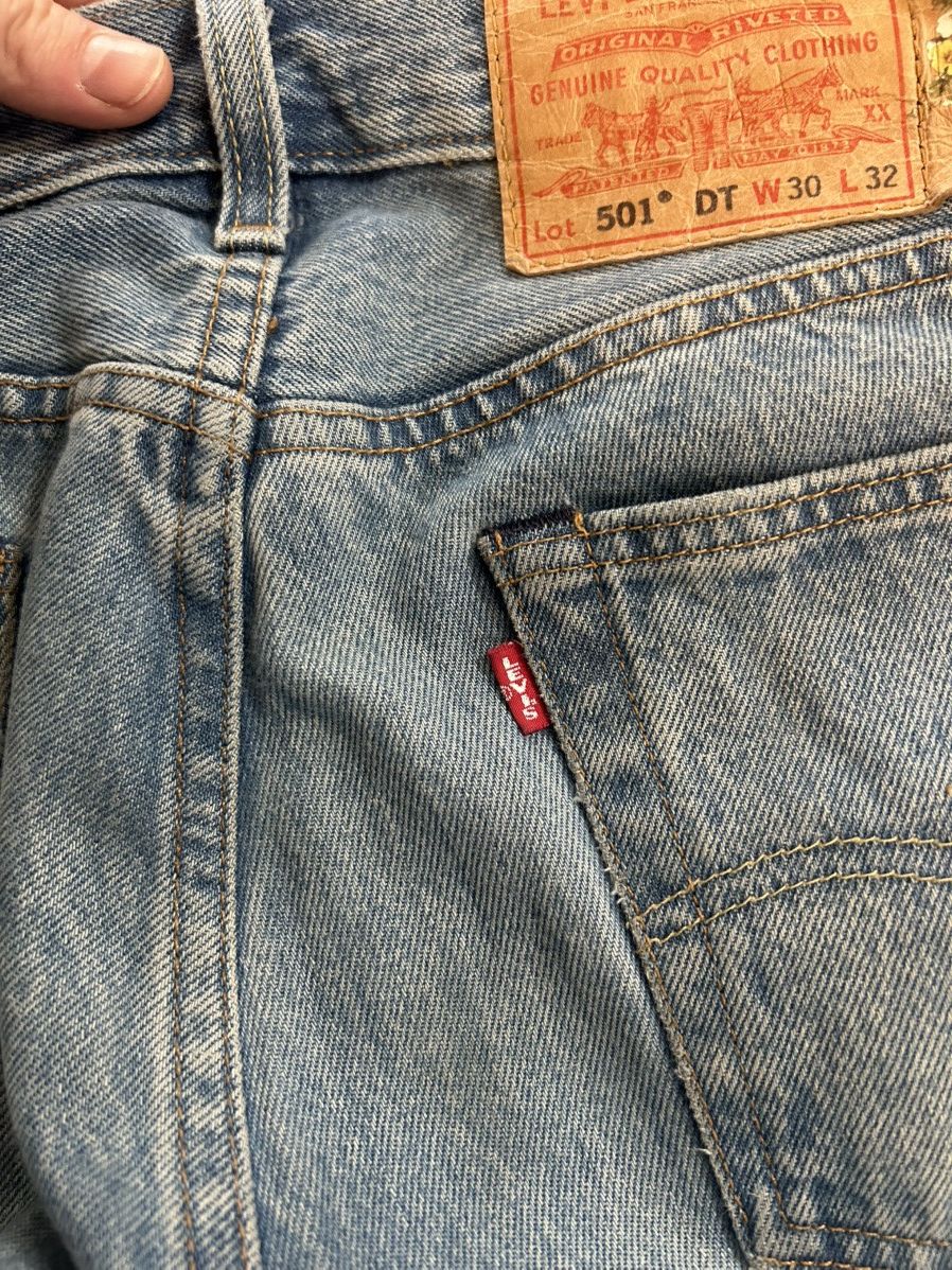 DENIM TEARS × Levi's Denim Tears 501 Levi’s Custom Flared Size US 30 / EU 46 - 4 Thumbnail