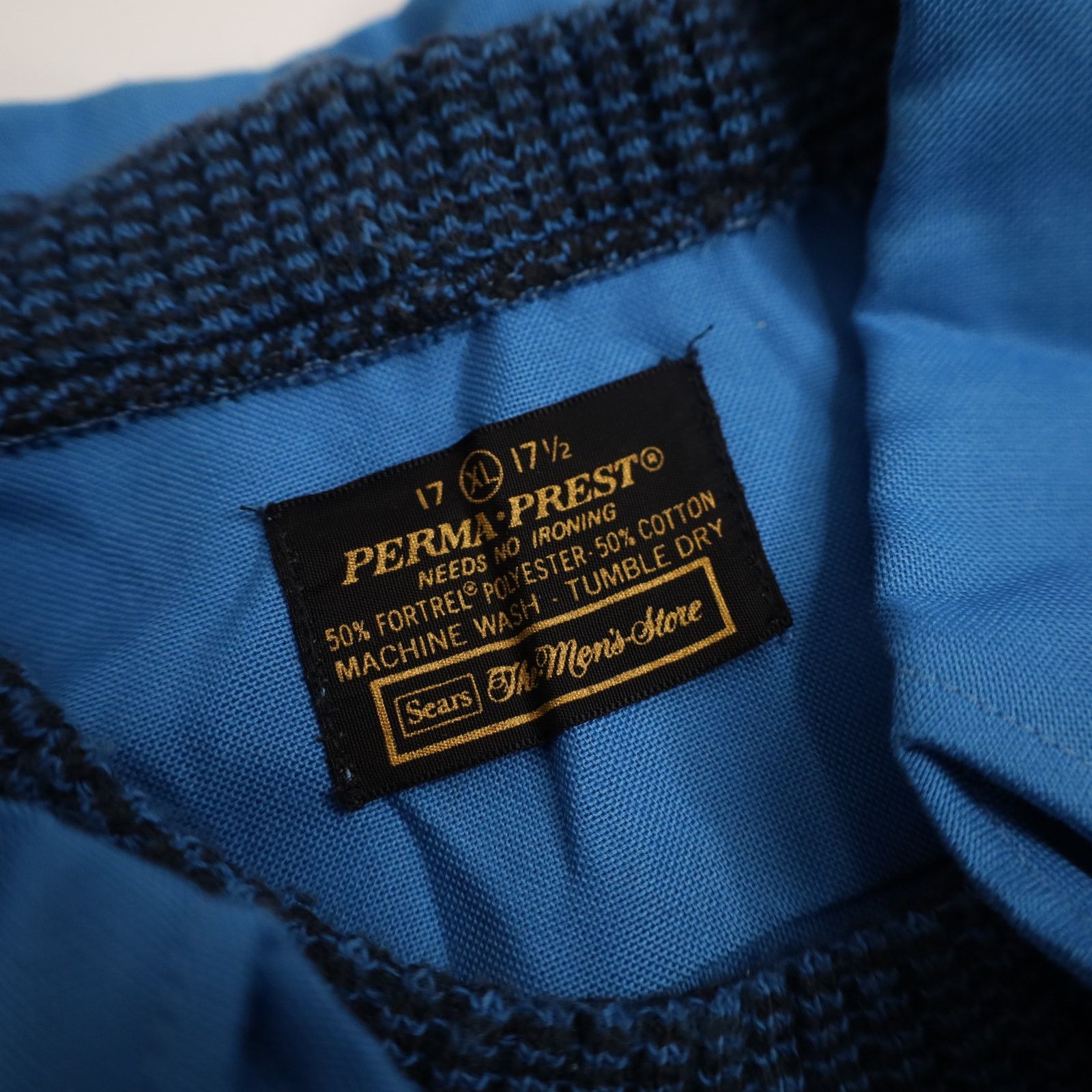 Sears × Vintage True Vintage Sears Perma Prest pullover shirt Size US XL / EU 56 / 4 - 7 Thumbnail