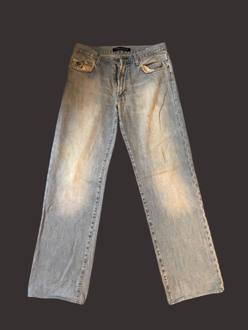Versace Jeans Couture Versace Light Blue Denim Size US 32 / EU 48 - 1 Thumbnail