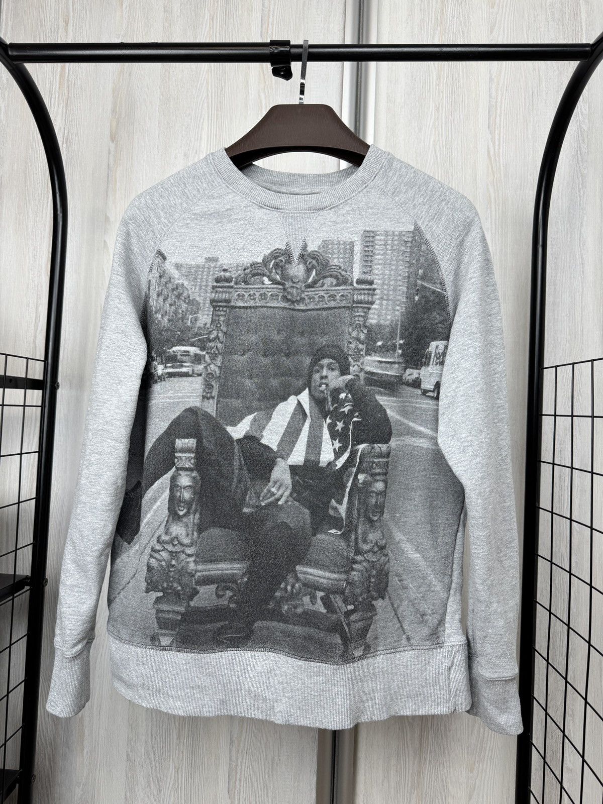 A$AP Rocky Eleven Paris x A$AP Rocky collection big logo sweatshirt Size US M / EU 48-50 / 2 - 2 Thumbnail