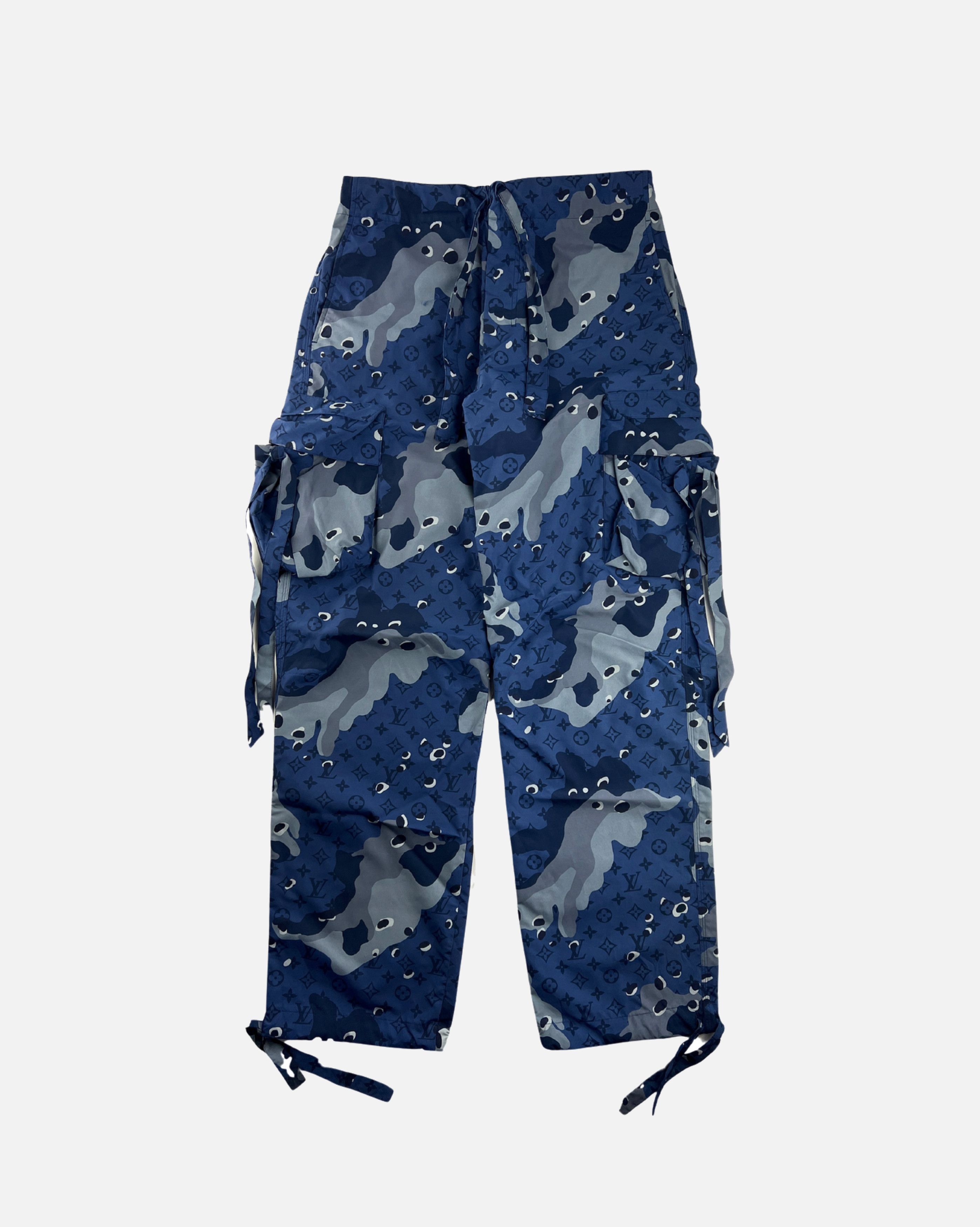 image of Louis Vuitton Purple Cargo Trousers, Men's (Size 32)