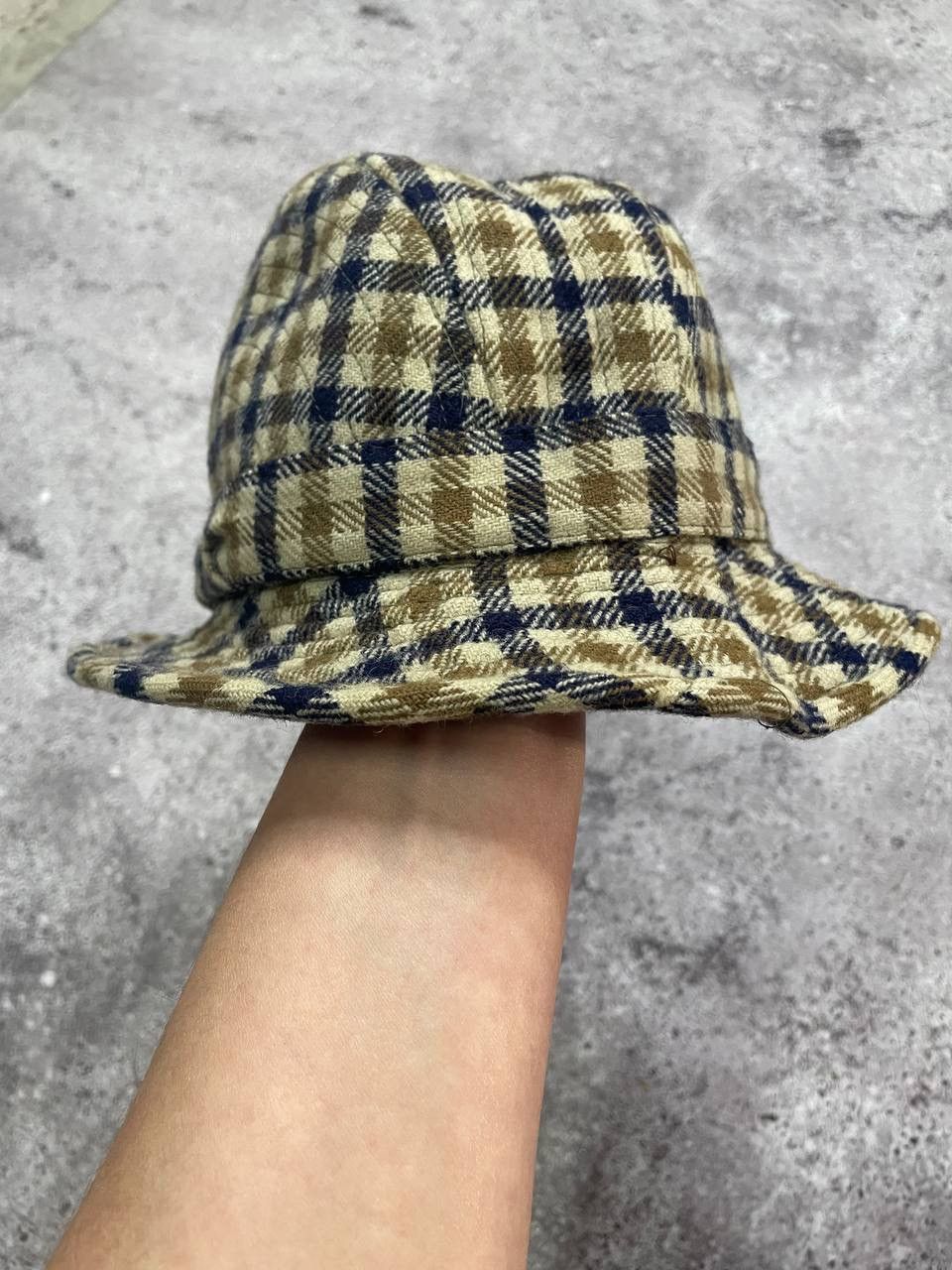 Aquascutum × Vintage Aquascutum Vintage Rare Hat Size ONE SIZE - 1 Thumbnail