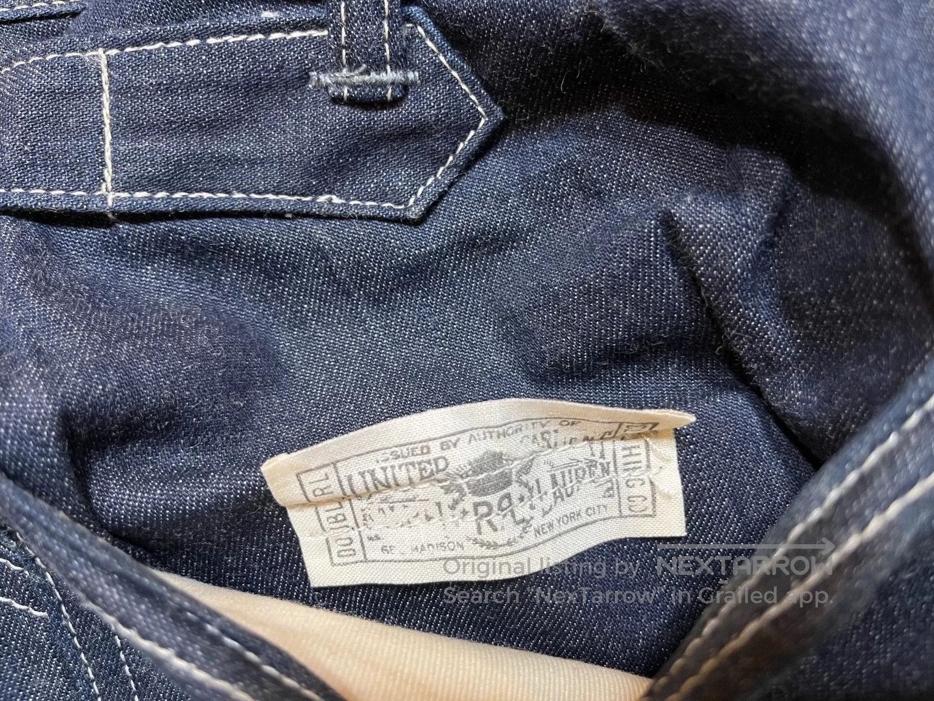 RRL Ralph Lauren RRL Denim Work Pants by Ralph Lauren. Size US 31 - 6 Thumbnail