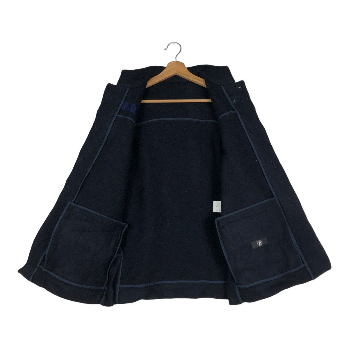 Issey Miyake 🔥VINTAGE WORK WOOL JACKET P JAPAN ISSEY MIYAKE Size US S / EU 44-46 / 1 - 13 Thumbnail