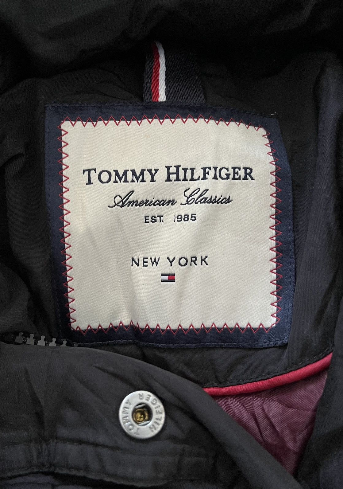 Tommy Hilfiger Vintage Tommy Hilfiger Puffer Coat Fur Jacket Size M / US 6-8 / IT 42-44 - 5 Thumbnail