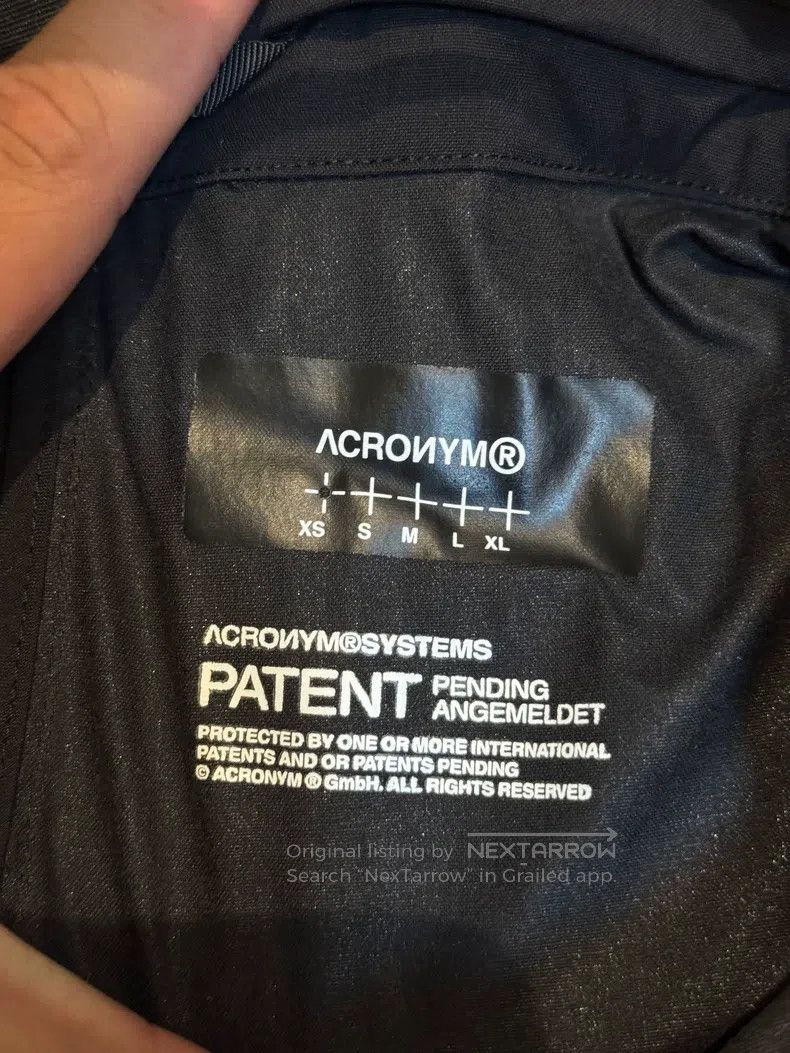 Acronym Acronym Charge coat Size US XS / EU 42 / 0 - 4 Thumbnail