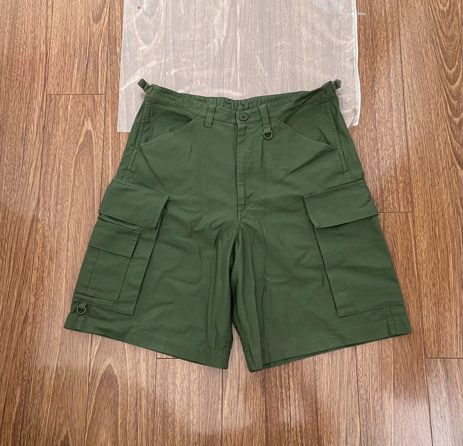 Japanese Brand FreshService Back Satin Cargo Shorts Size US 30 / EU 46 - 3 Thumbnail