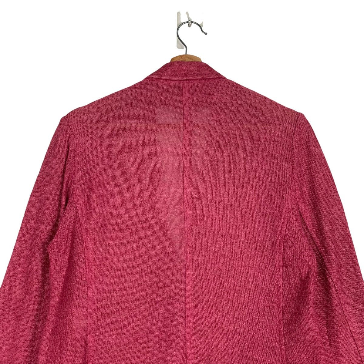 Pierre Balmain PIERRE BALMAIN Boutique Red Blazer Jacket #1225-C55 Size S / US 4 / IT 40 - 8 Thumbnail