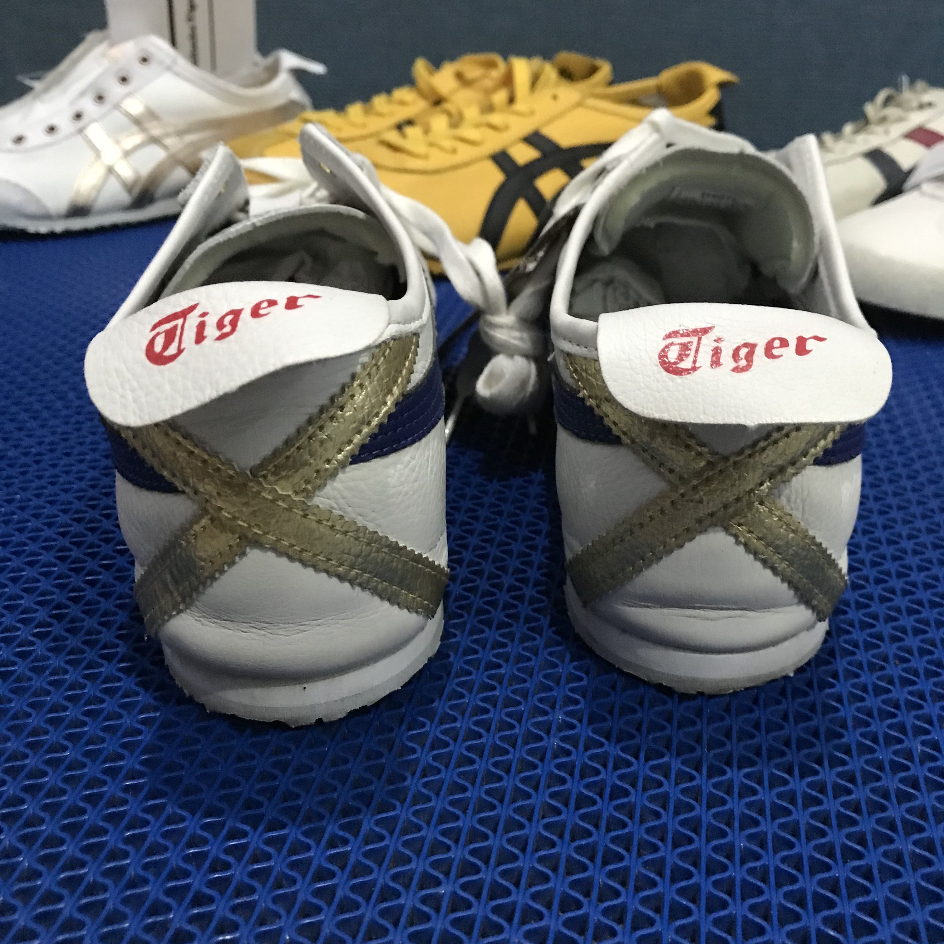 Onitsuka Tiger Onitsuka Tiger Mexico 66 'White Dark Blue Gold D507L Size US 11.5 / EU 44-45 - 11 Thumbnail