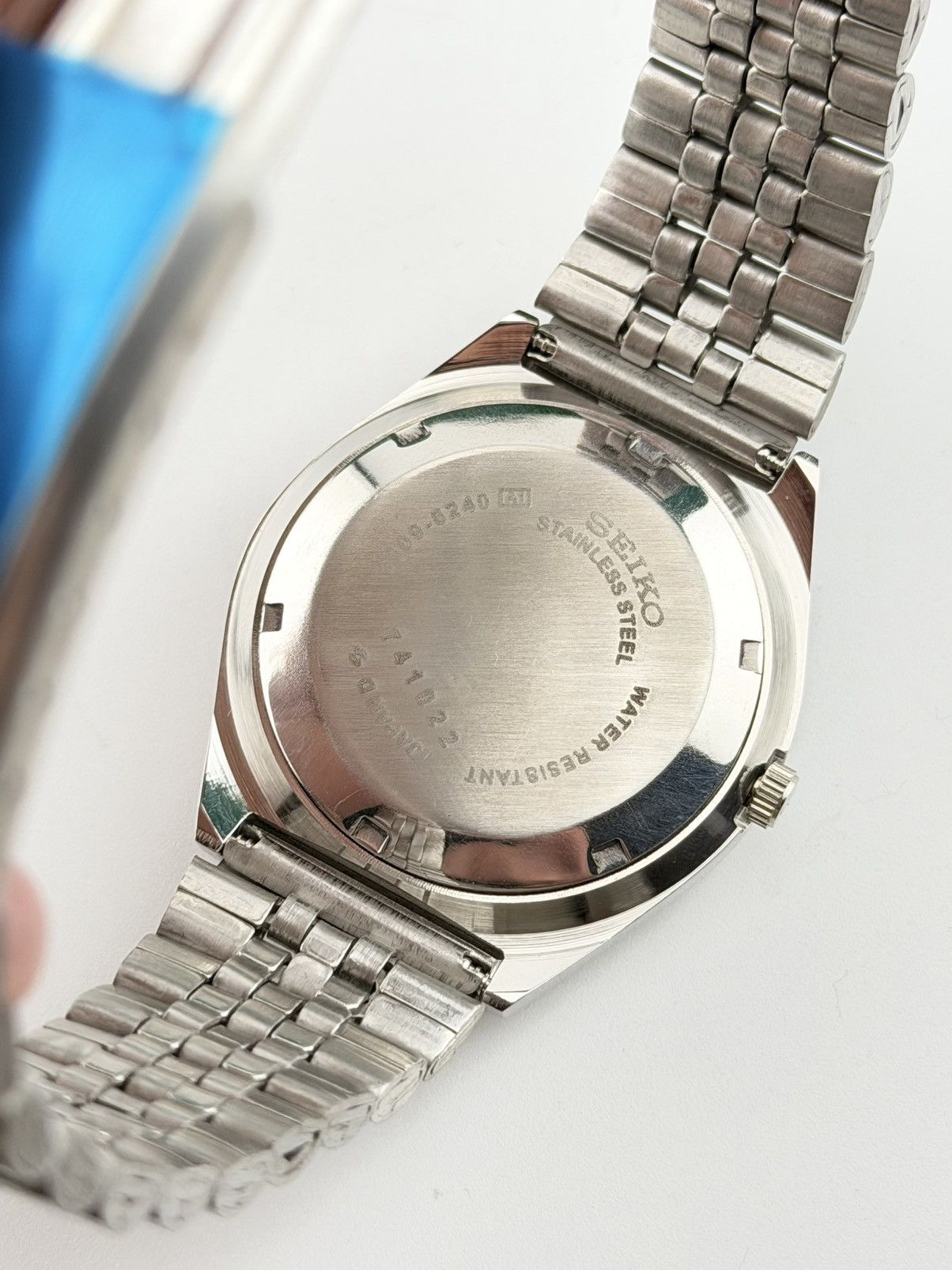 Seiko Vintage Seiko 5 Automatic Blue Dial Wristwatch Japan Watch Size 36 - 8 Thumbnail
