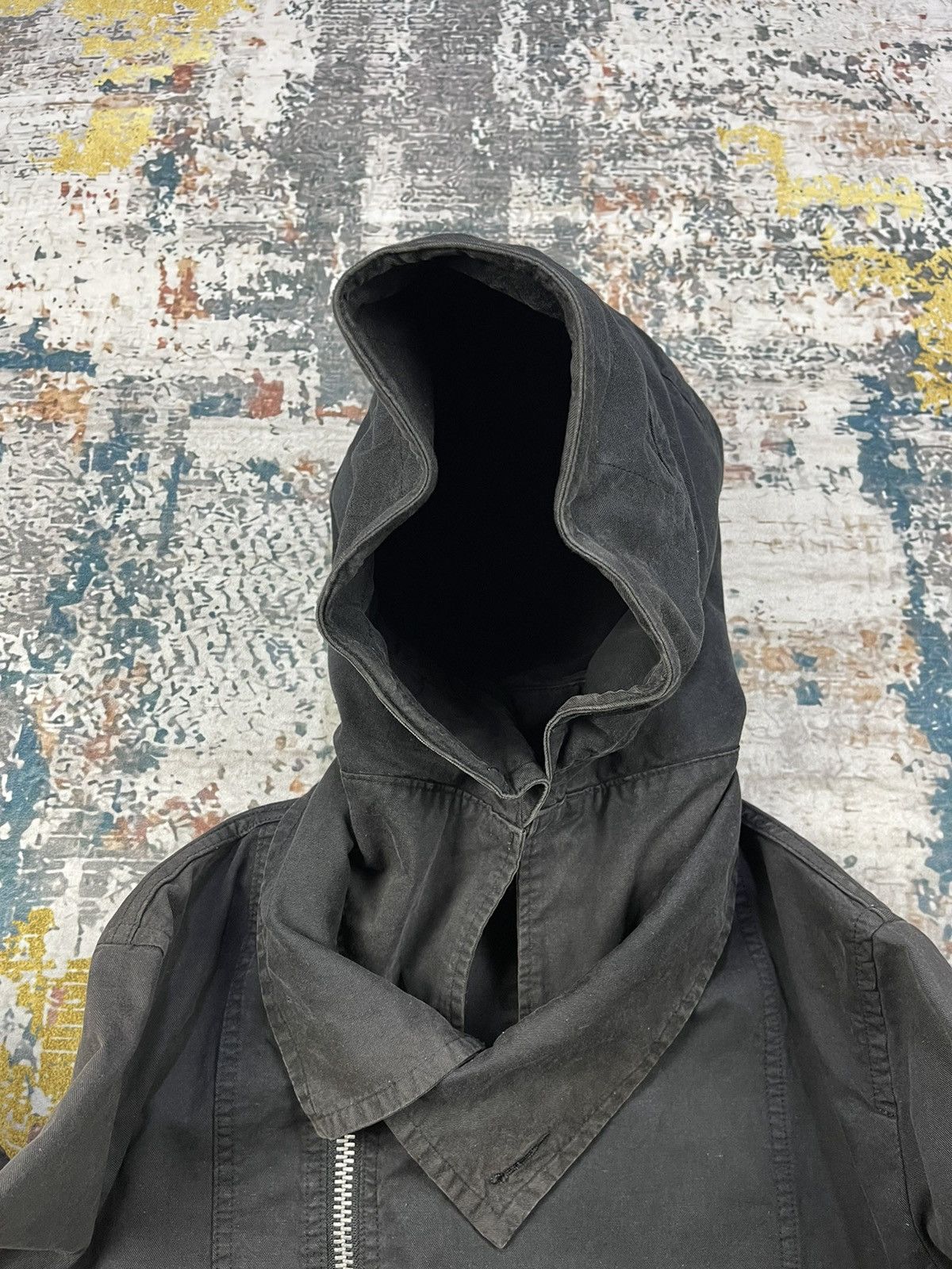 CABANE de ZUCCa Cabane De Zucca Scuba Hoodie Assymetrical Zipper Size US M / EU 48-50 / 2 - 5 Thumbnail