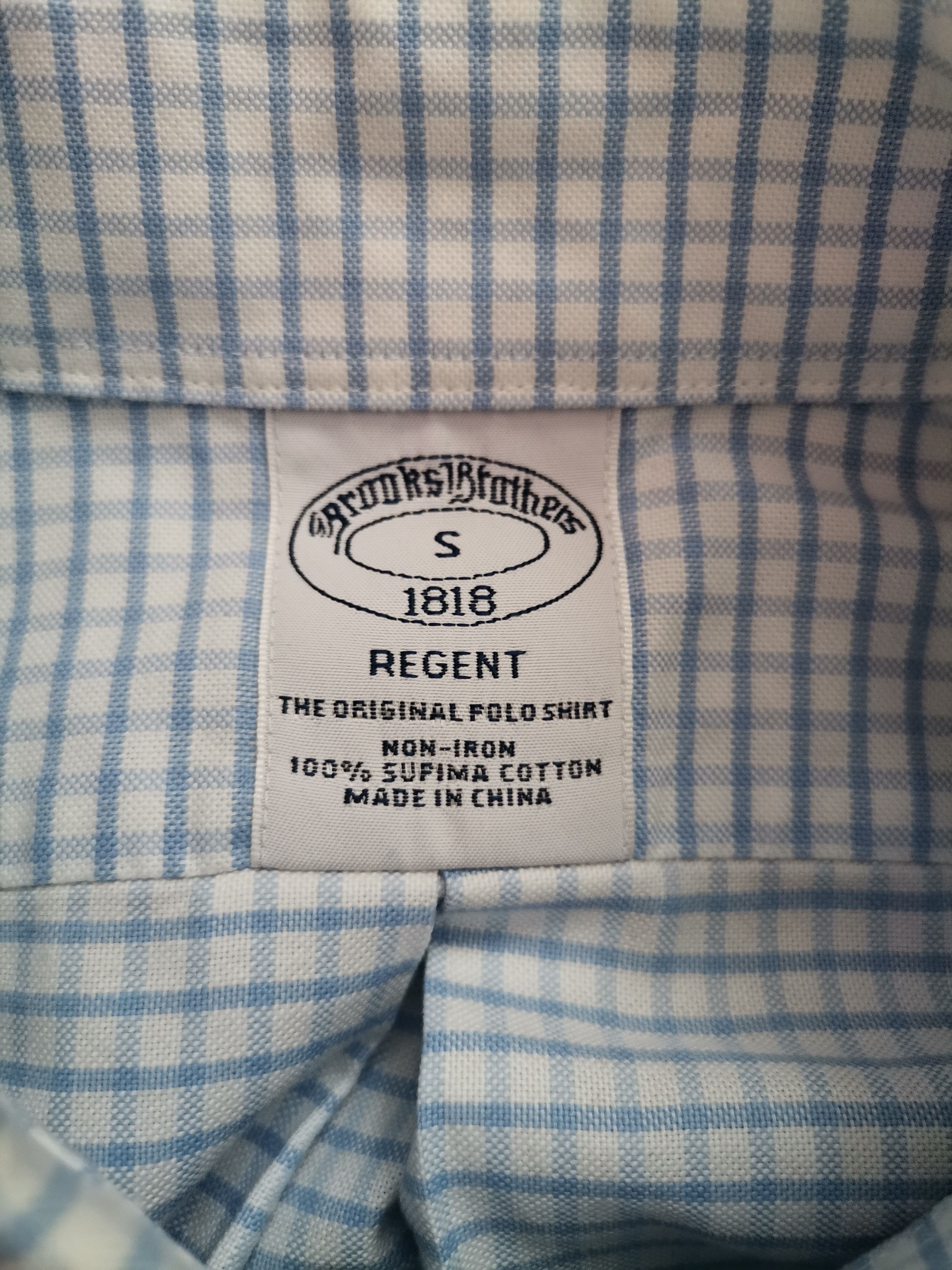 Brooks Brothers Brooks Brothers Checkered Shirt Size US S / EU 44-46 / 1 - 3 Thumbnail