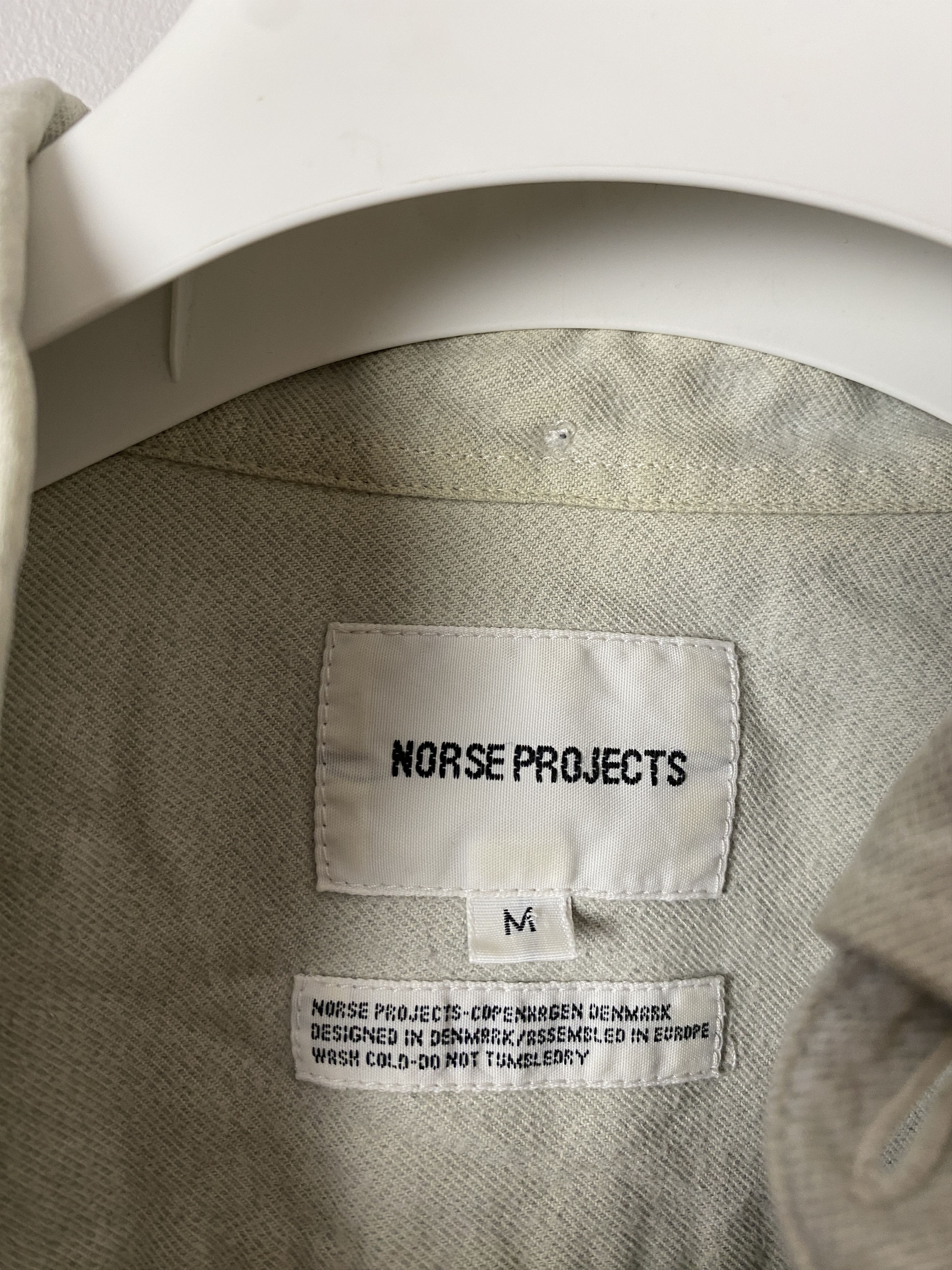 Norse Projects Norse Projects Anton Brushed shirt casual basic Size US M / EU 48-50 / 2 - 3 Thumbnail