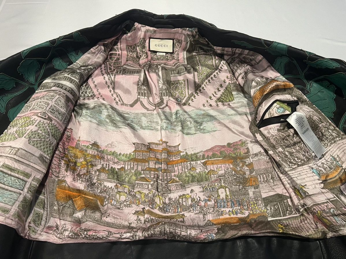 Gucci Gucci Mens leather biker jacket. 52/L. $10000 Size US L / EU 52-54 / 3 - 2 Thumbnail