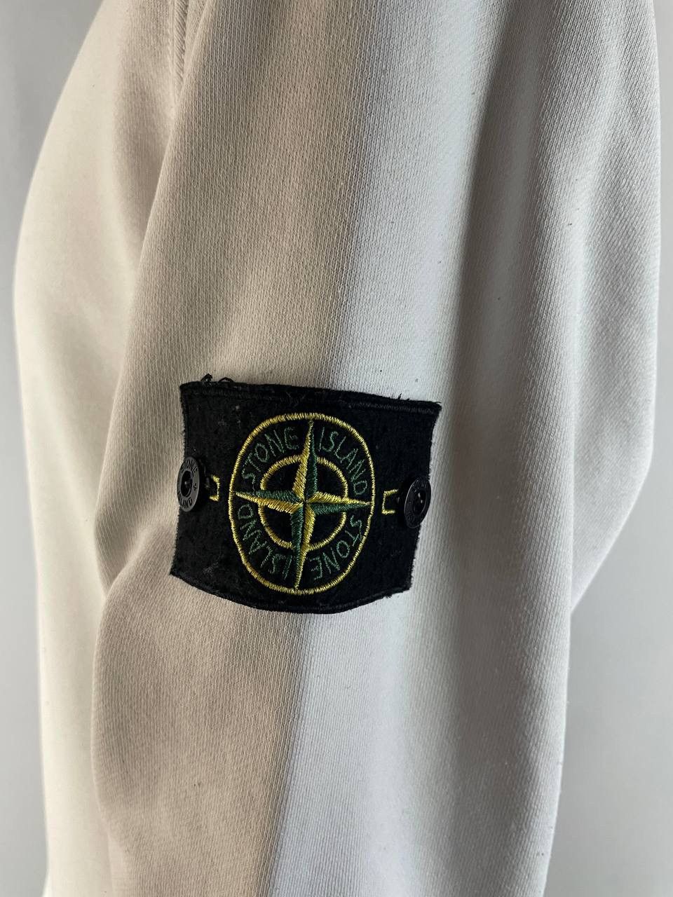 Stone Island Stone Island Crewneck White Sweatshirt Size US L / EU 52-54 / 3 - 9 Thumbnail