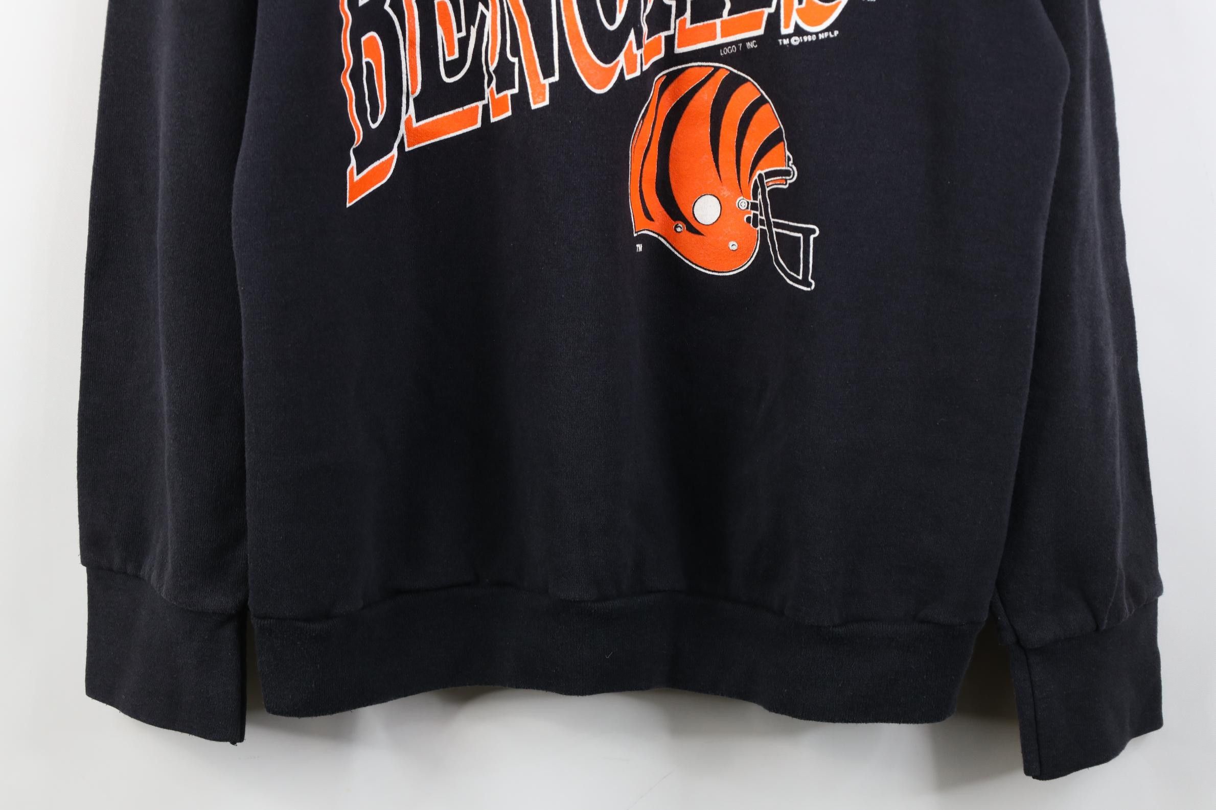 Vintage Vintage 90s Cincinnati Bengals Football Crewneck Sweatshirt Size US L / EU 52-54 / 3 - 3 Thumbnail