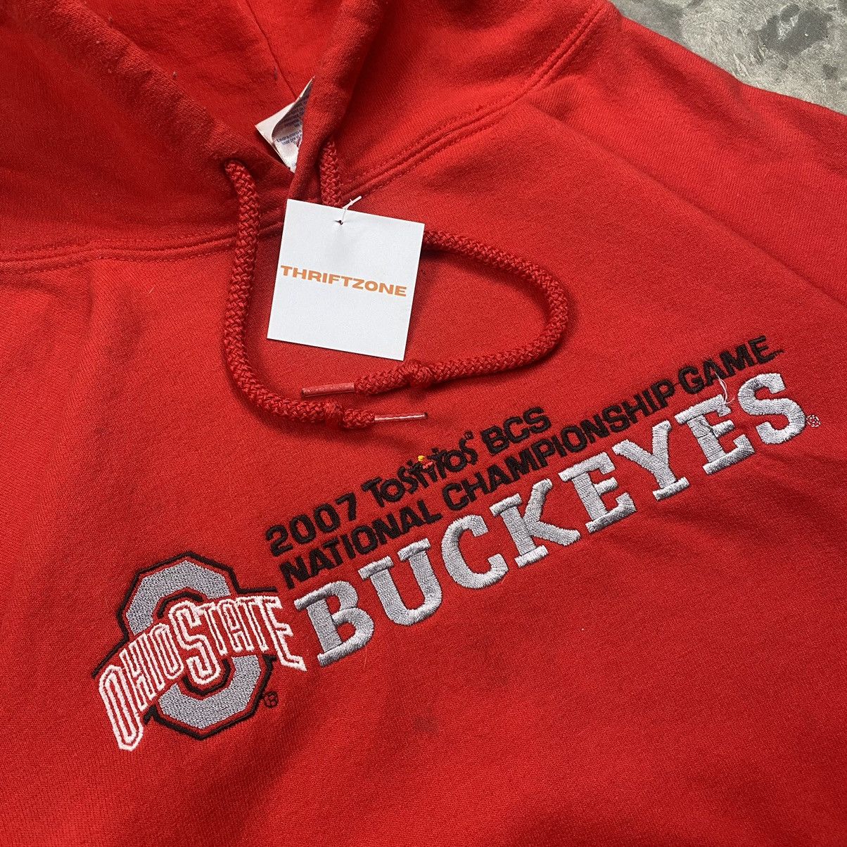 NFL × Vintage y2k NFL Ohio State Buckeyes Pullover Size US XXL / EU 58 / 5 - 3 Thumbnail