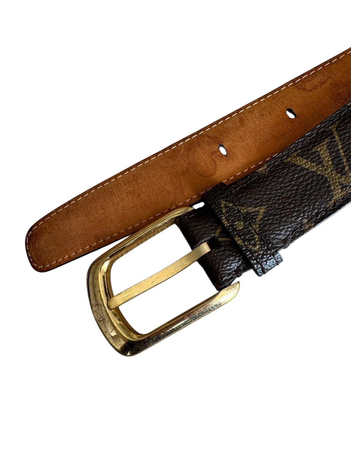 Louis Vuitton × Vintage Louis Vuitton Monogram Belt Size ONE SIZE - 9 Thumbnail