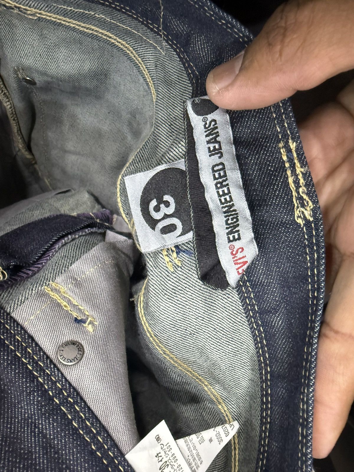 Japanese Brand × Levi's × Vintage Vintage 1999 Levi’s engineered Jeans ( boot cut) Size US 30 / EU 46 - 10 Thumbnail