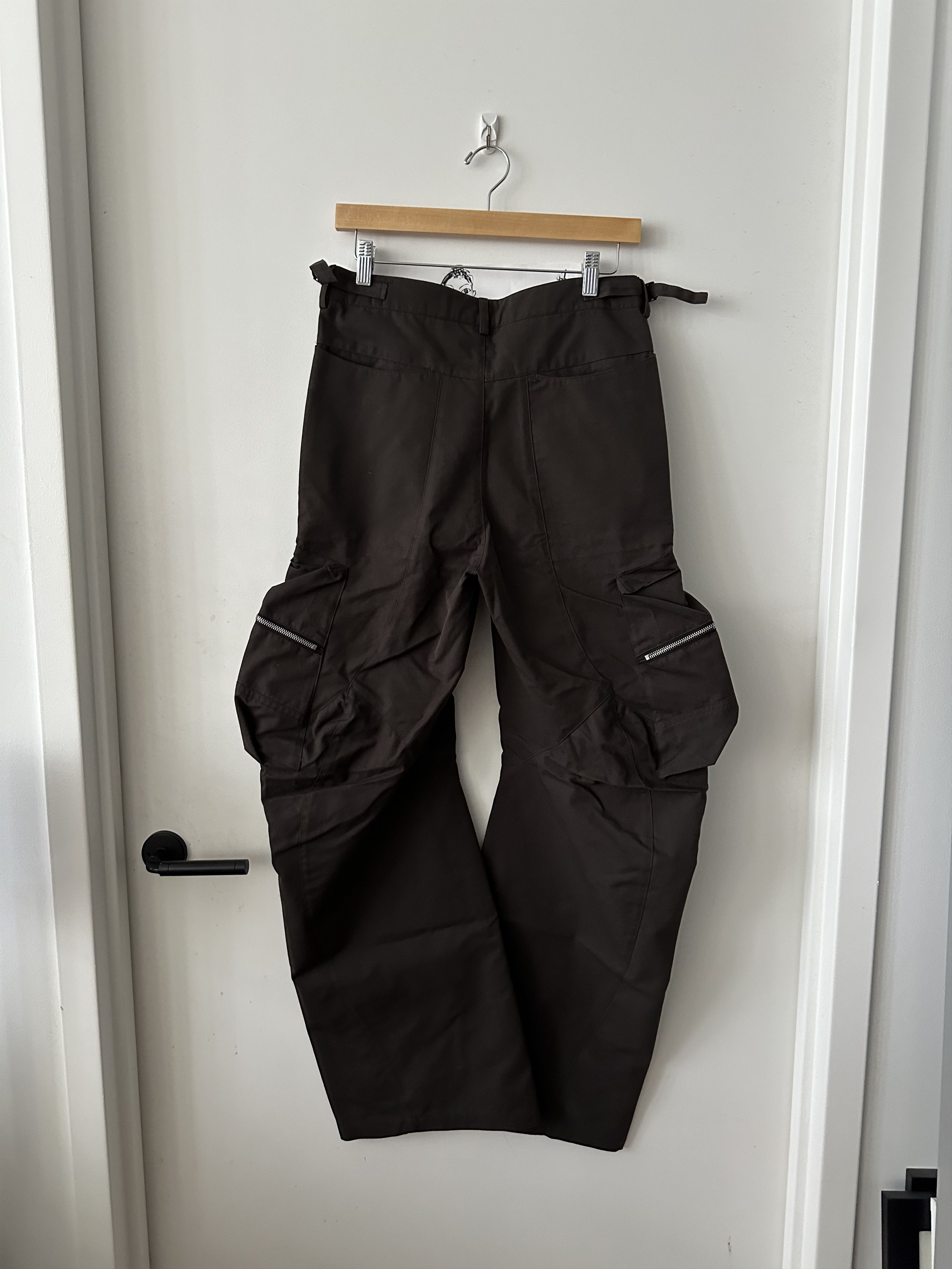 CMMAWEAR CMMAWEAR Articulated Trousers Brown Size US 30 / EU 46 - 2 Thumbnail