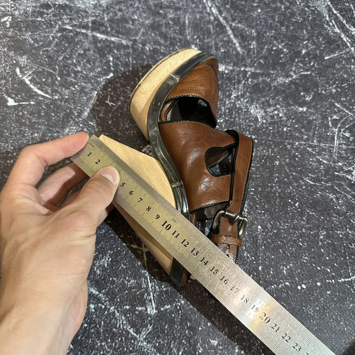 Marni Marni Women’s Leather Slingback Sandals Heels Size 38 Size US 8 / IT 38 - 15 Thumbnail