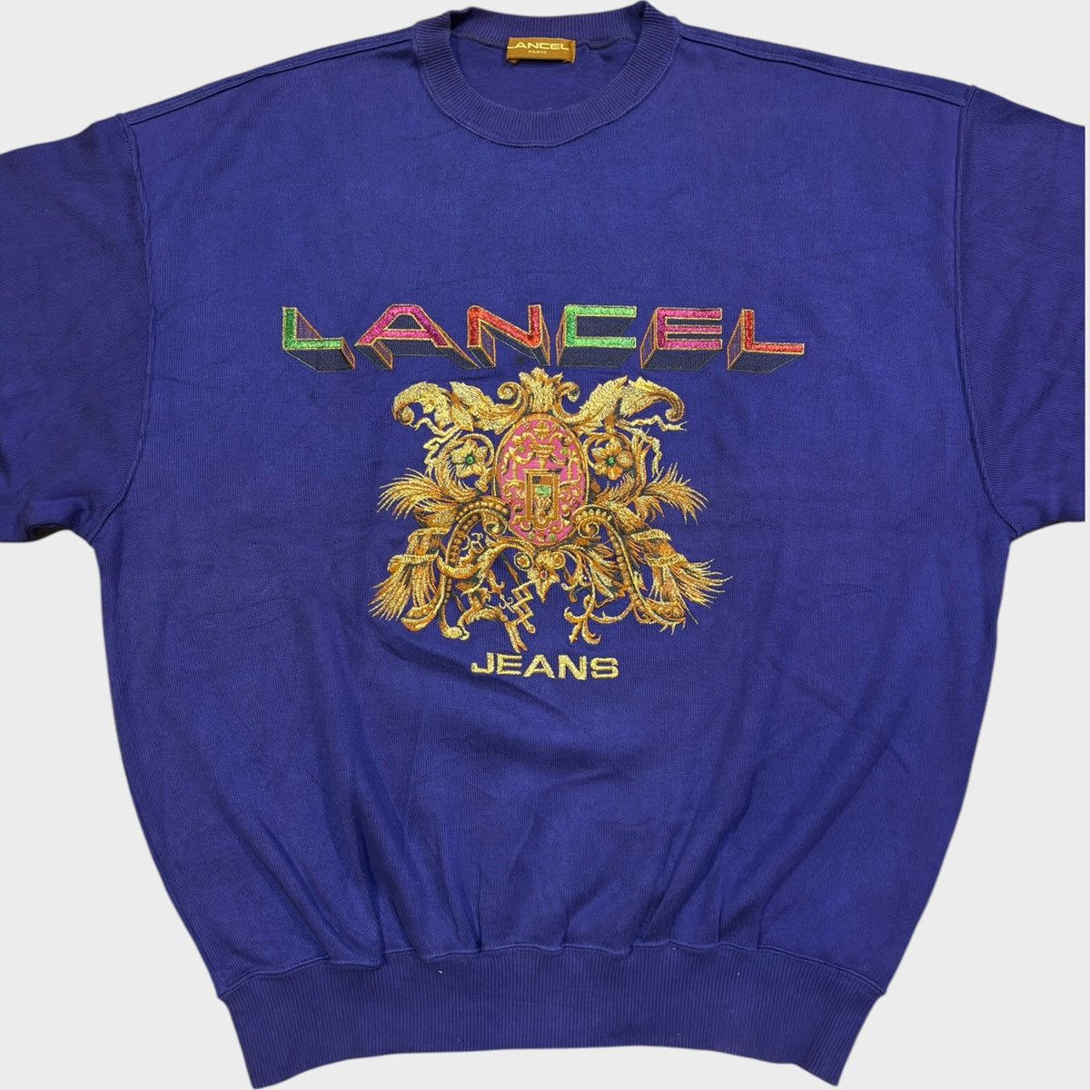 Lancel × Vintage Vintage Lancel Paris Sweatshirt Fukusuke Corporation Size US M / EU 48-50 / 2 - 4 Thumbnail