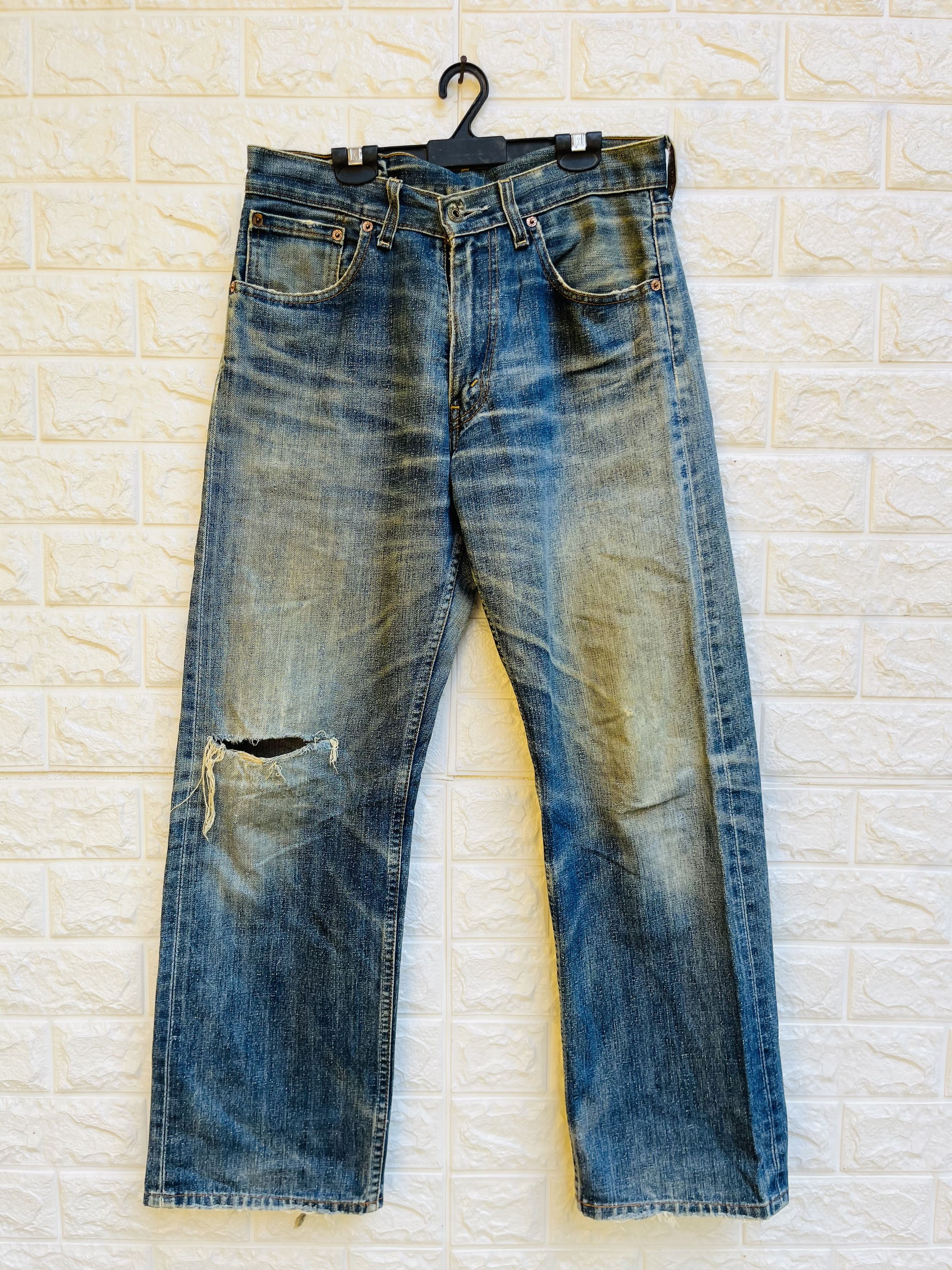 Levi's Vintage Clothing Vintage 50s Levis Reproduction Designer Fashion Style Size US 30 / EU 46 - 1 Thumbnail