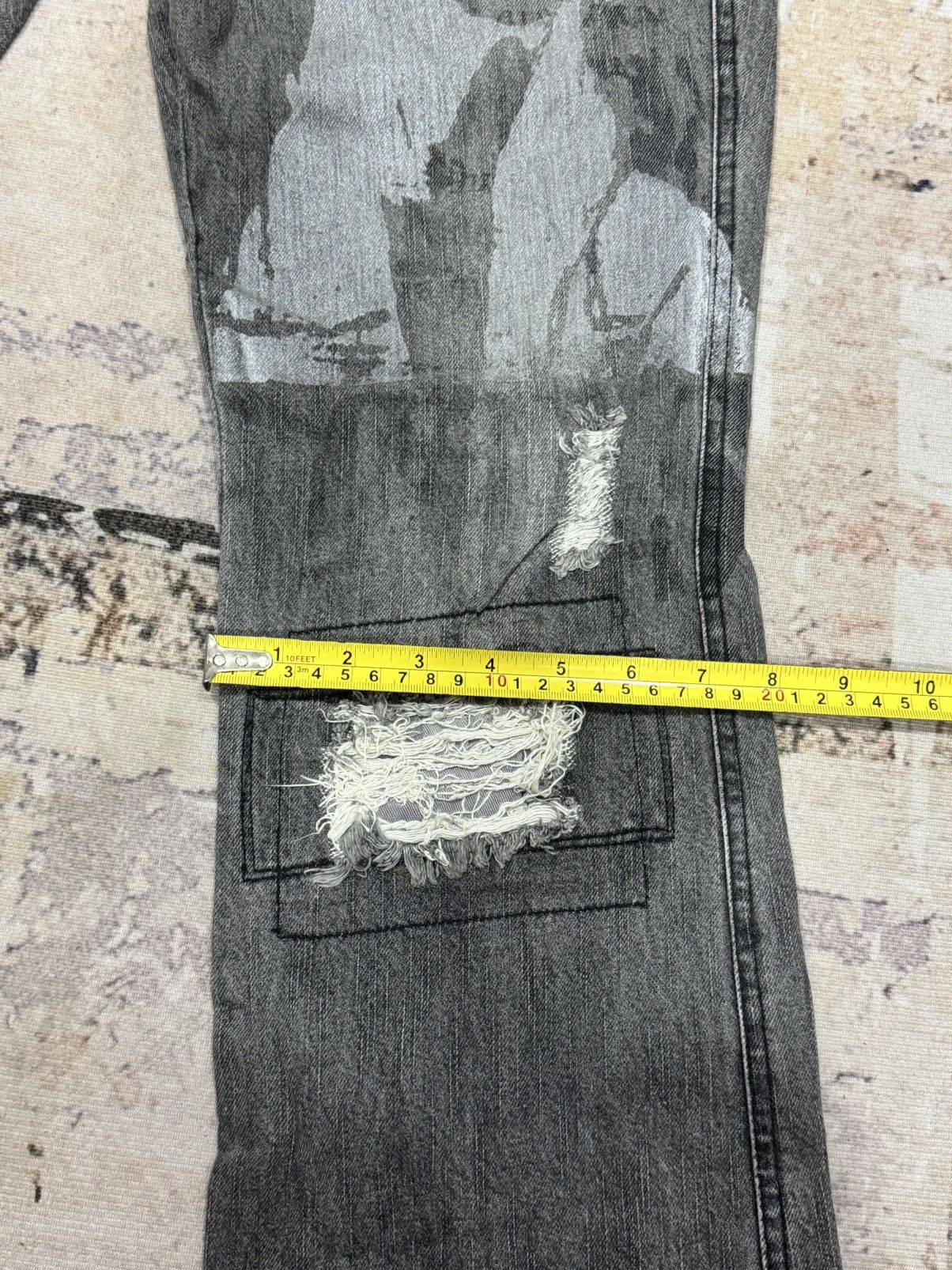 In The Attic In THE ATTIC - design like hysteric glamour distress jeans Size US 30 / EU 46 - 10 Thumbnail