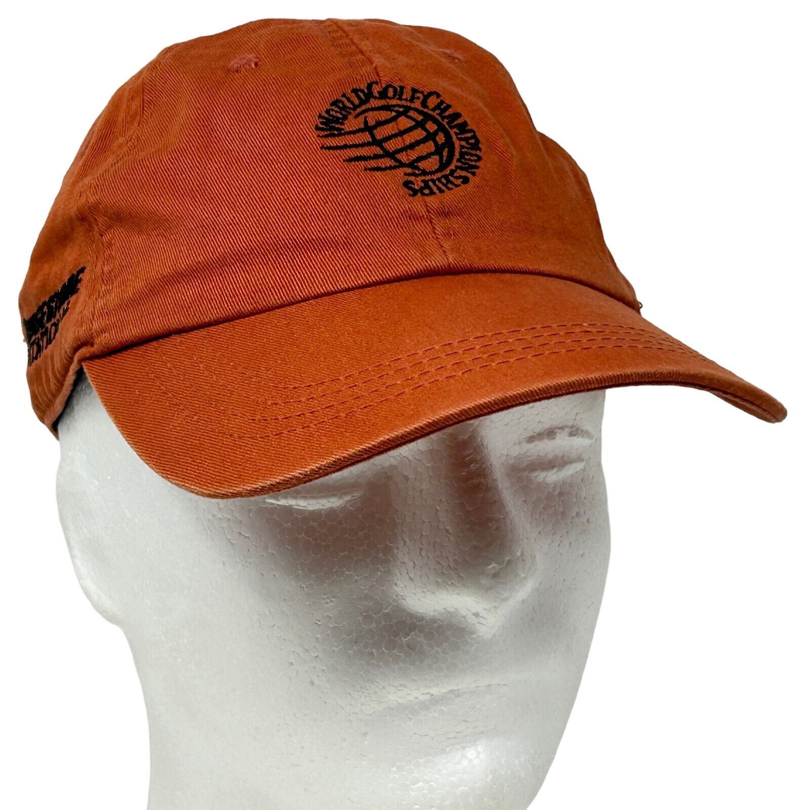 Other World Golf Championships Dad Hat Baseball Cap Orange Size ONE SIZE - 10 Thumbnail