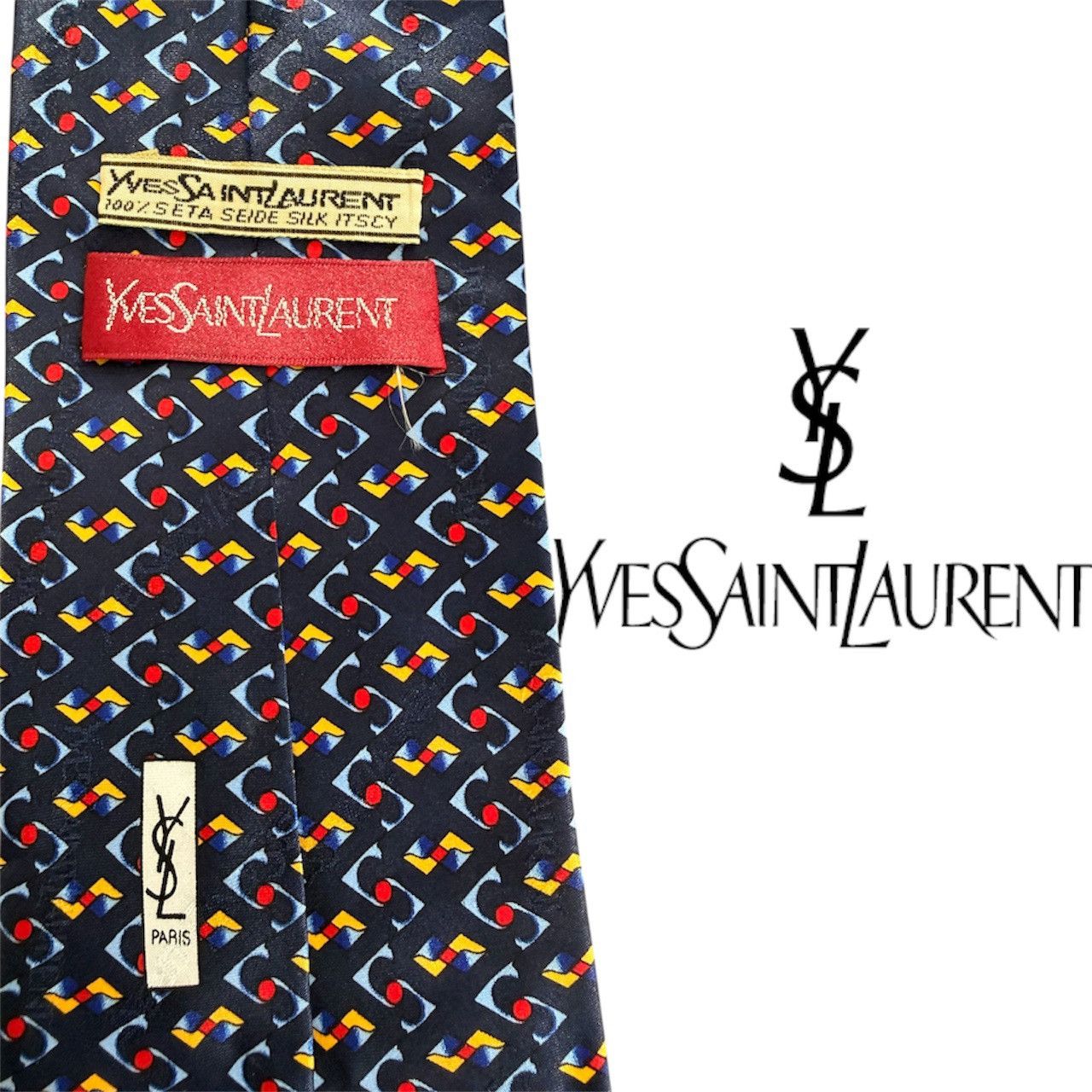 Yves Saint Laurent YSL necktie Size ONE SIZE - 1 Thumbnail
