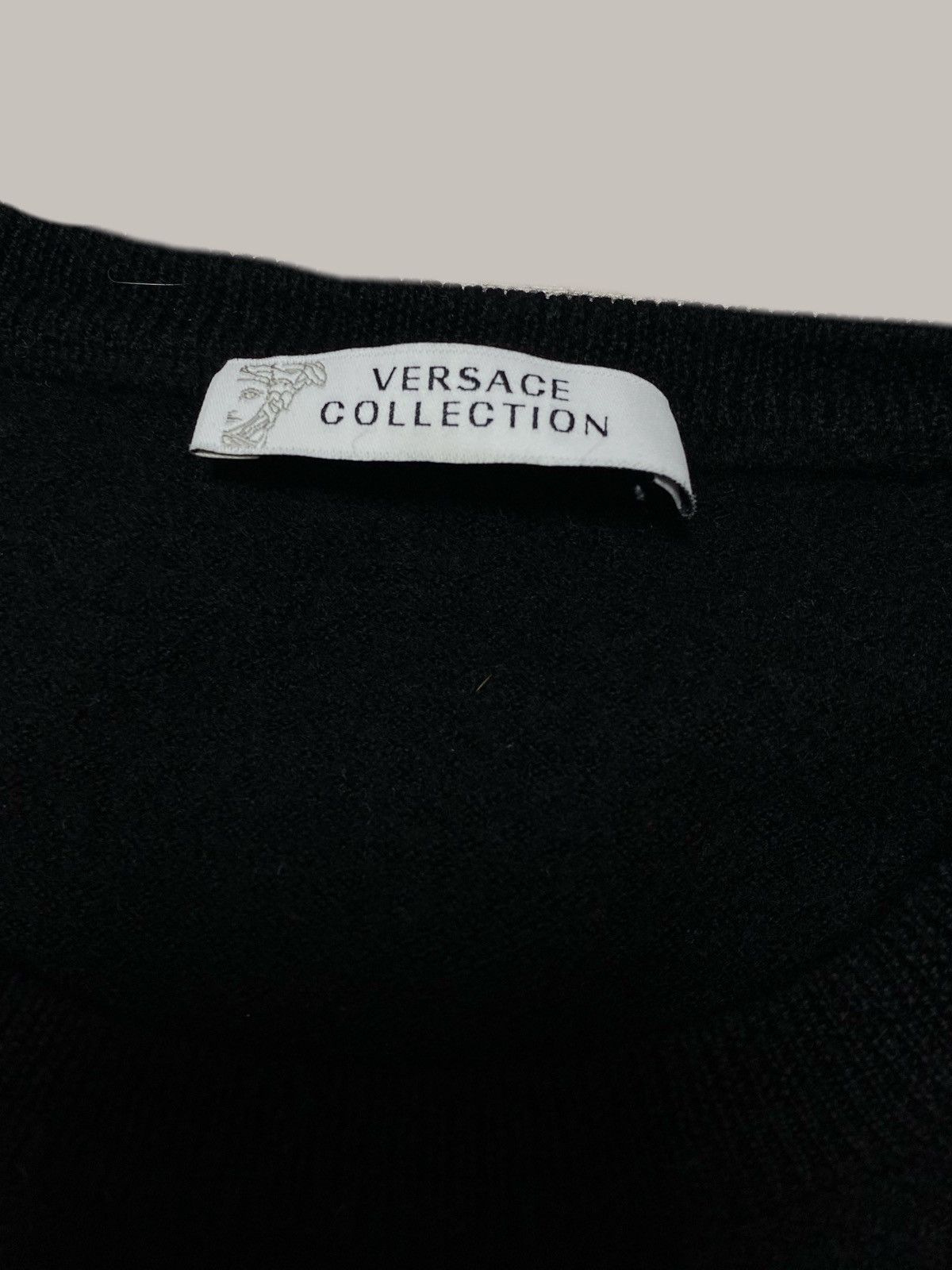 Versace Versace Wool Sweater Medusa Logo Crewneck Size US M / EU 48-50 / 2 - 4 Thumbnail