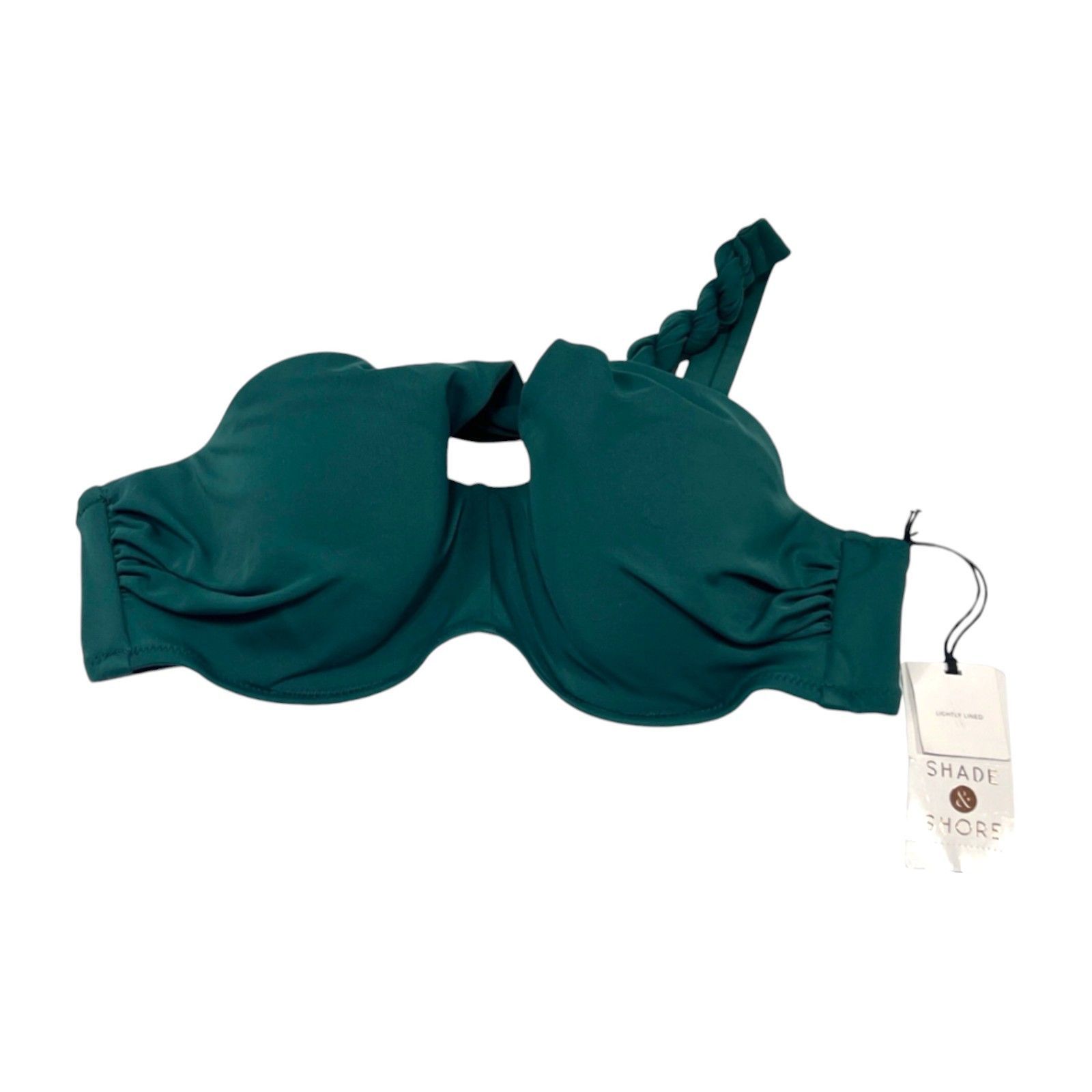 Other Shade & Shore - Women's Lightly Lined Twist One Shoulder Bik Size ONE SIZE - 10 Thumbnail