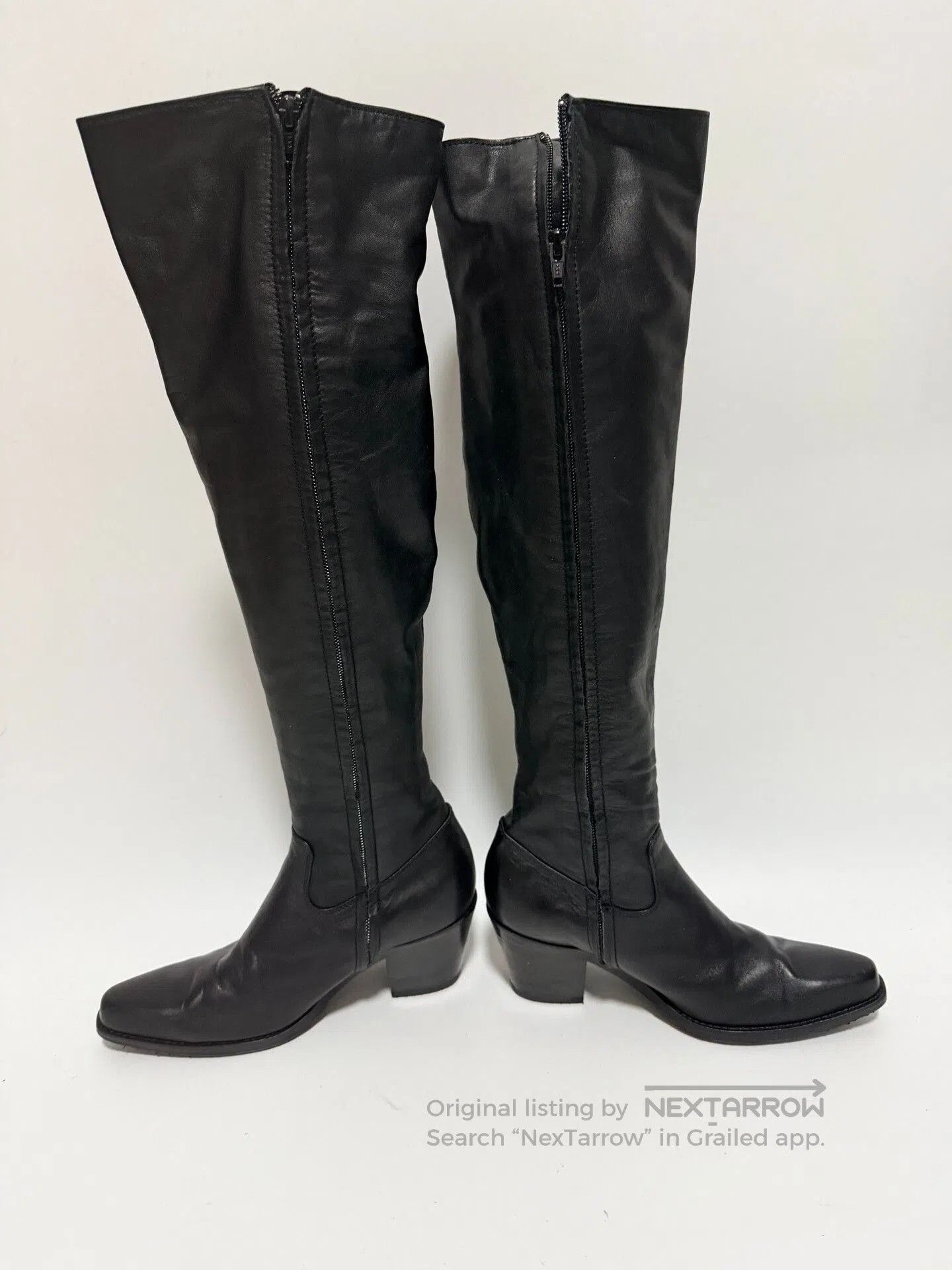Junya Watanabe Junya Watanabe Black Tall Boots 37. Size US 6 / IT 36 - 5 Thumbnail