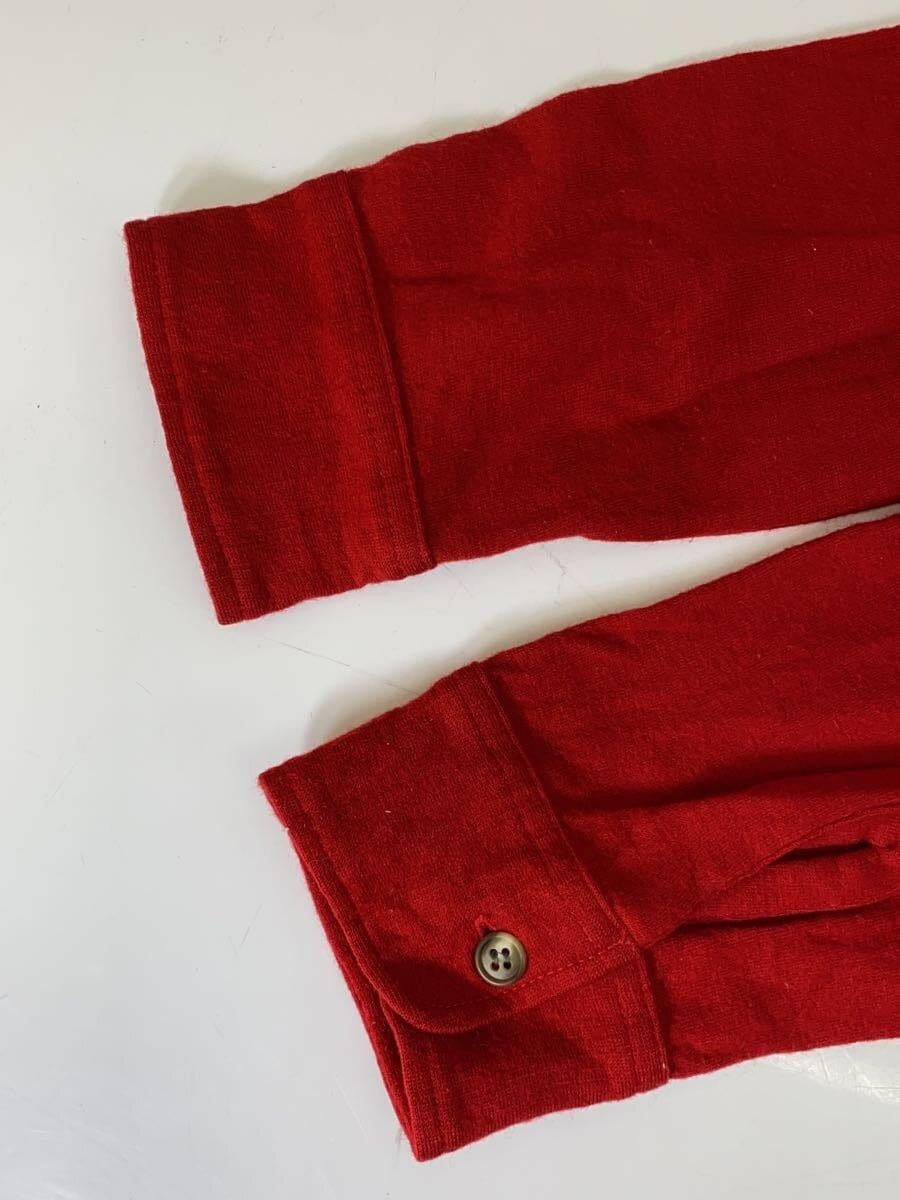 Y's for Men × Yohji Yamamoto 1990s Long Sleeve Wool Polo Shirt Size US L / EU 52-54 / 3 - 3 Thumbnail