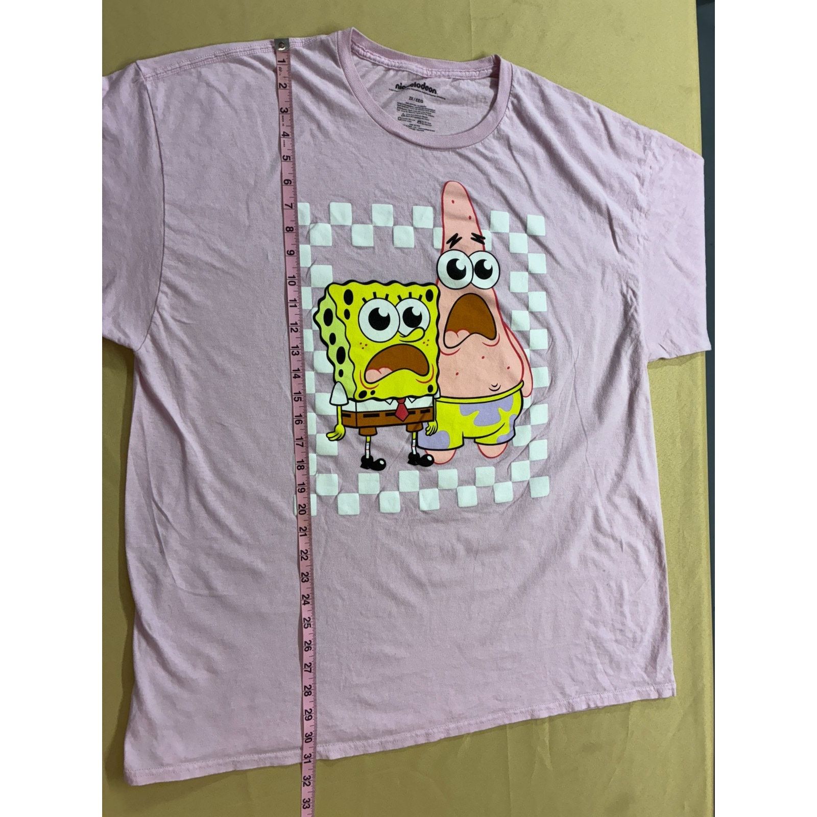 Nickelodeon SpongeBob SquarePants Patrick Shock Face T-Shirt Nickelodeon Size US XXL / EU 58 / 5 - 2 Thumbnail