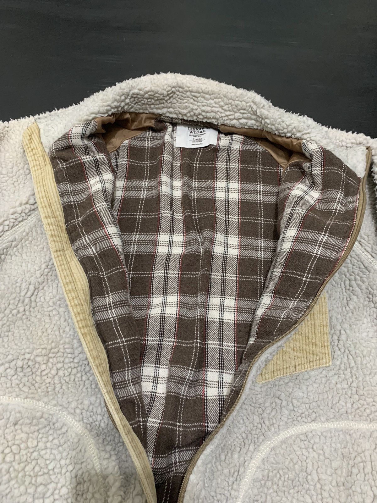 Japanese Brand Vintage sherpa Fleece Jacket Size US L / EU 52-54 / 3 - 4 Thumbnail