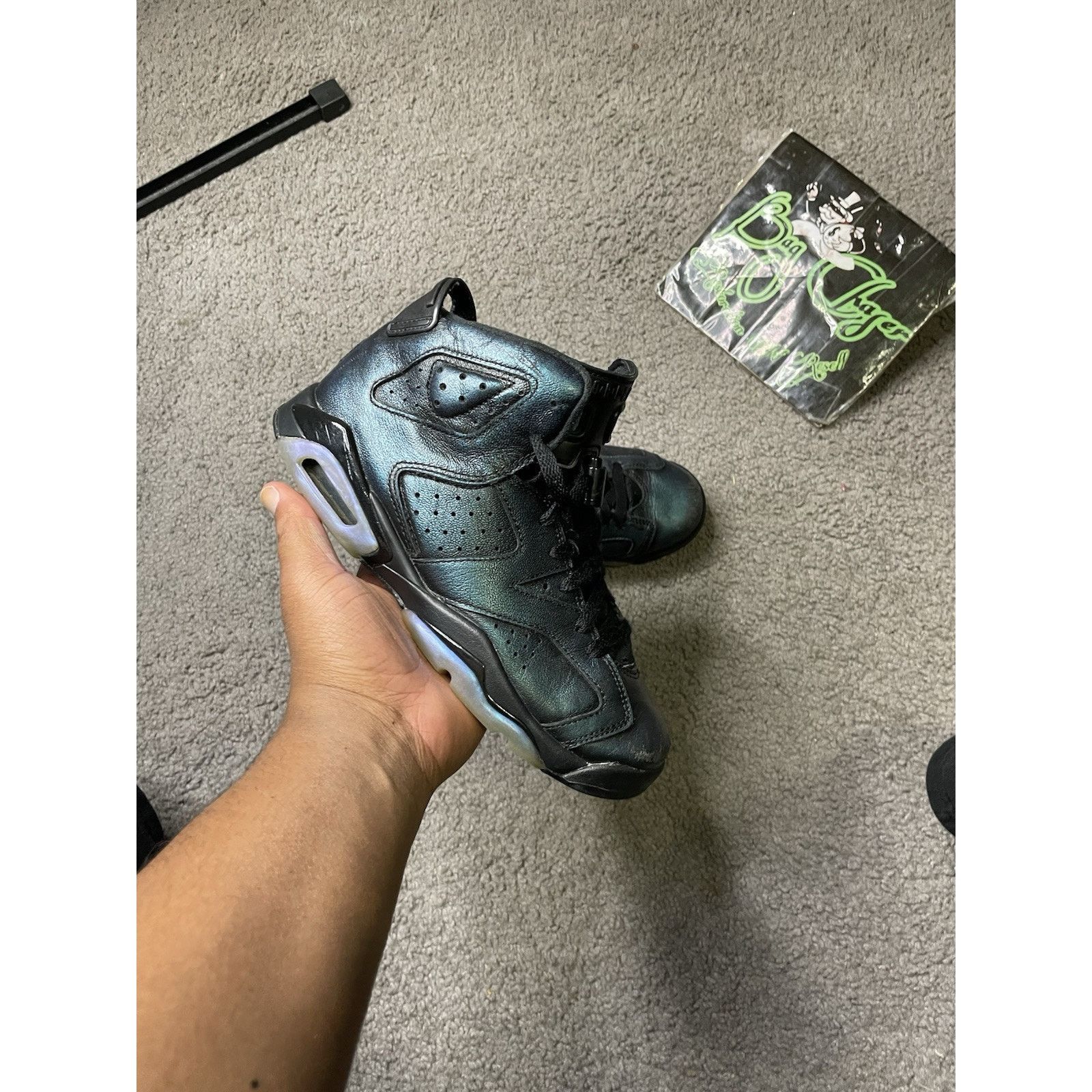 NIKE AIR JORDAN RETRO 1 OG “ALL STAR 2017” CHAMELEON MENS SZ 10.5 NEW AUTHENTIC Jordan 6  main image 2